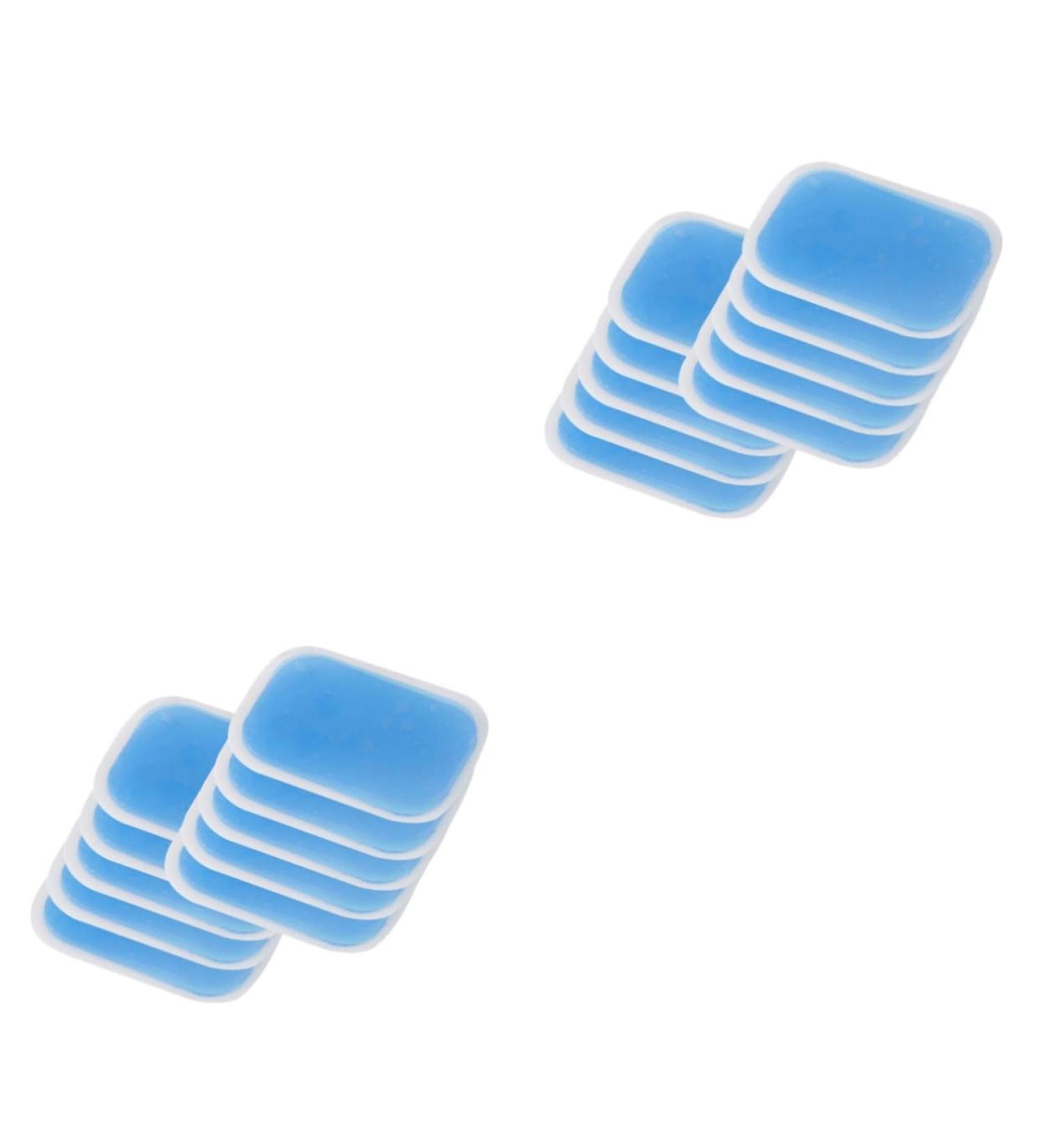 Healvian 60 Pcs Fitness Equipment Gel Pads - Abdominal Toner & Stimulator Replacement Gel Pads for Enhanced Workouts - Buy Online on GoSupps.com