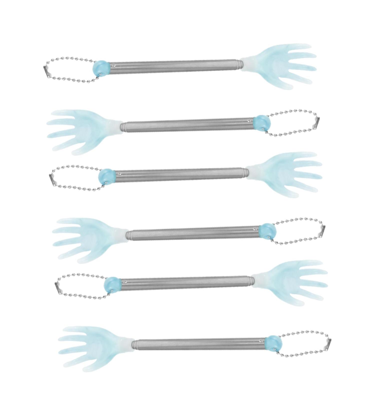 FOMIYES 18 pcs Finger Tickling Small Belt & Ankle Shiatsu Roller - Extendable Back Scratcher Claw Massager Tool for Men - Buy Online on GoSupps.com