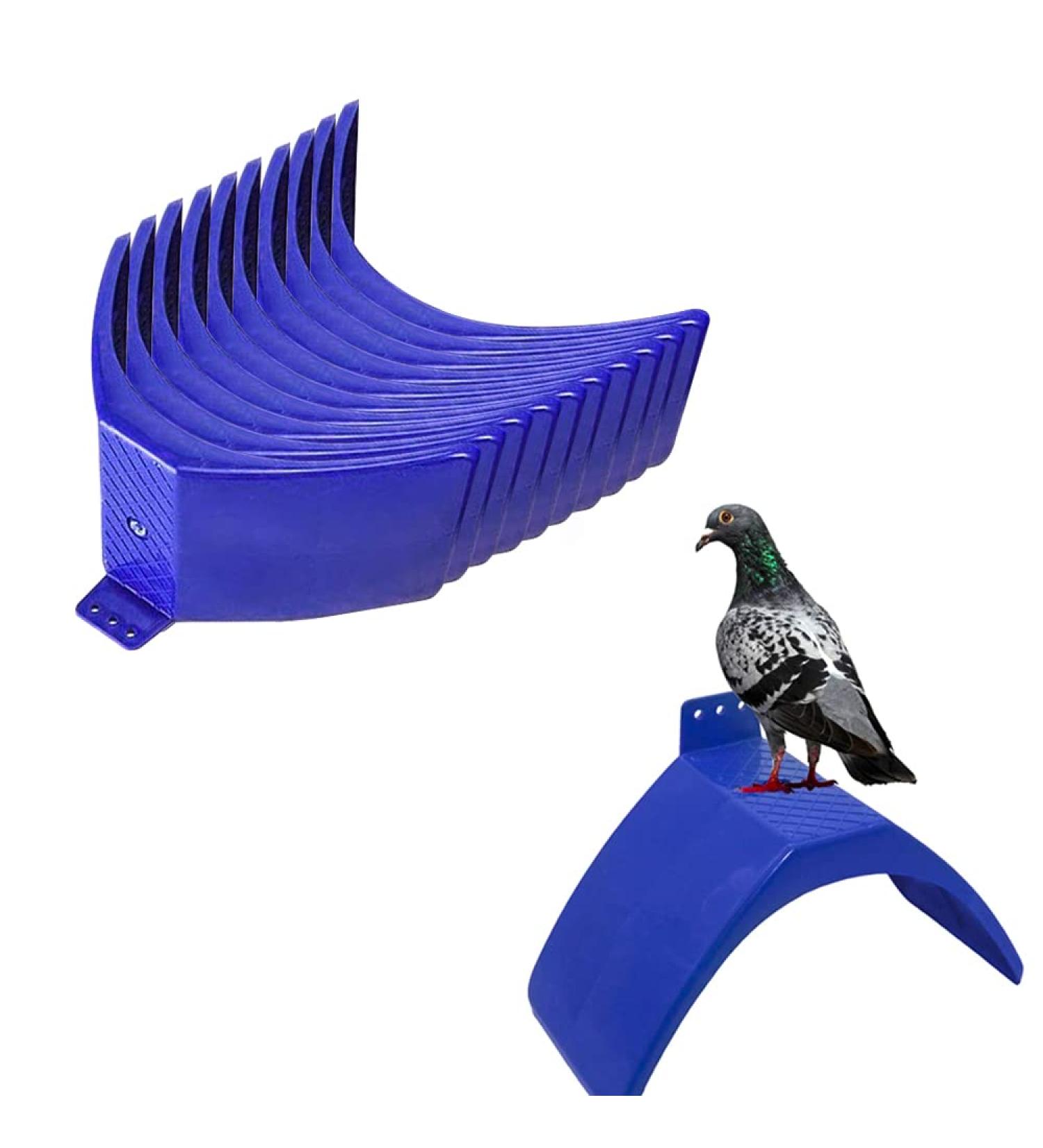 Pesandy Dove Rest Stand - 10 PCS Lightweight Perches for Pigeons and Birds | Durable Plastic Roosts for Cage Accessories - Buy Online on GoSupps.com