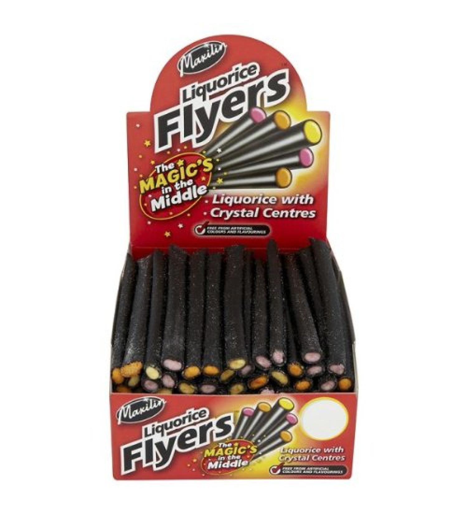 Maxilin Liquorice Flyers 60 Pieces