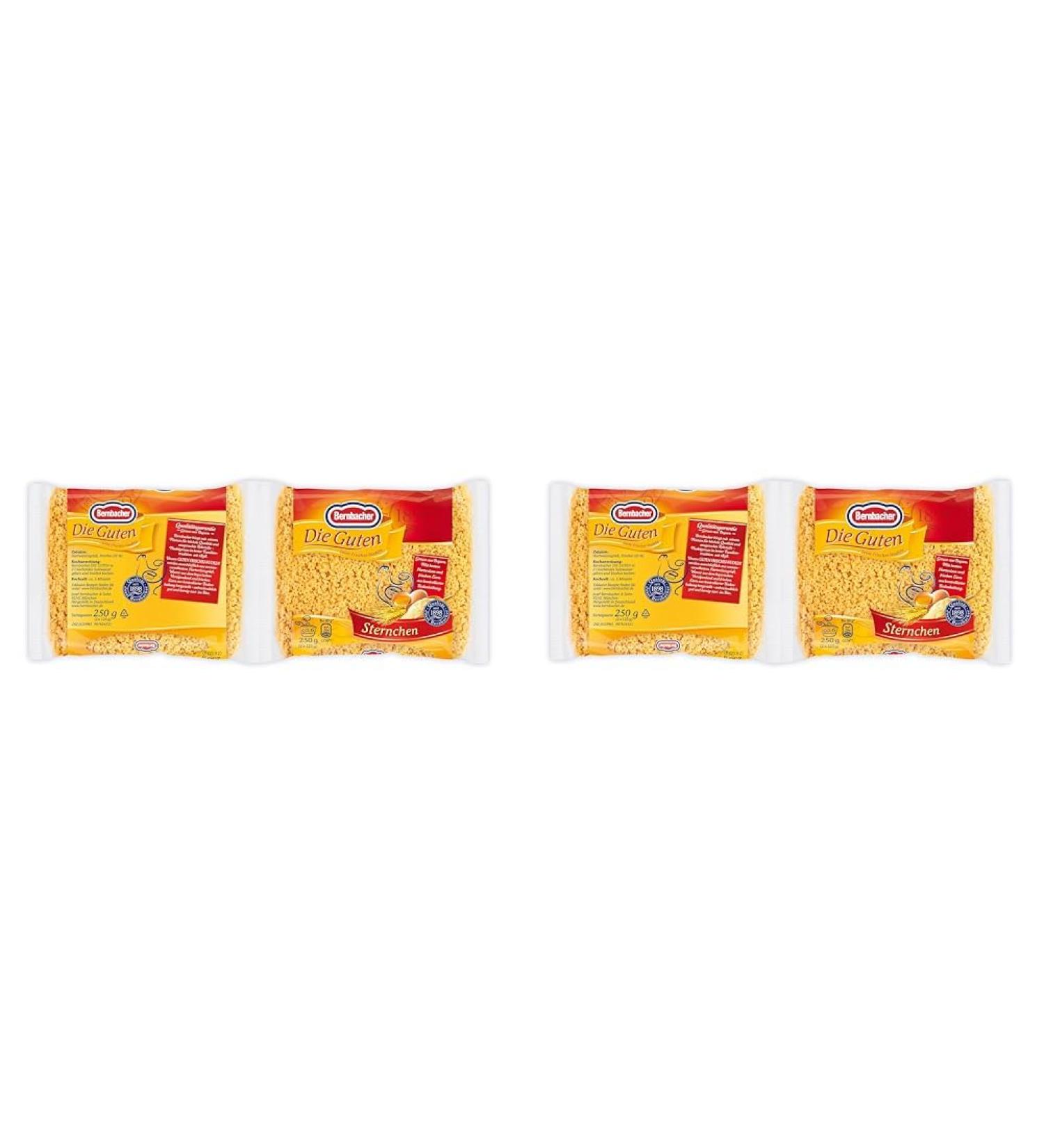Bernbacher Die Guten 250g Soup Garnishes - Stars 2x 125g (250g) (Pack of 2) 1 250 g (Pack of 2)