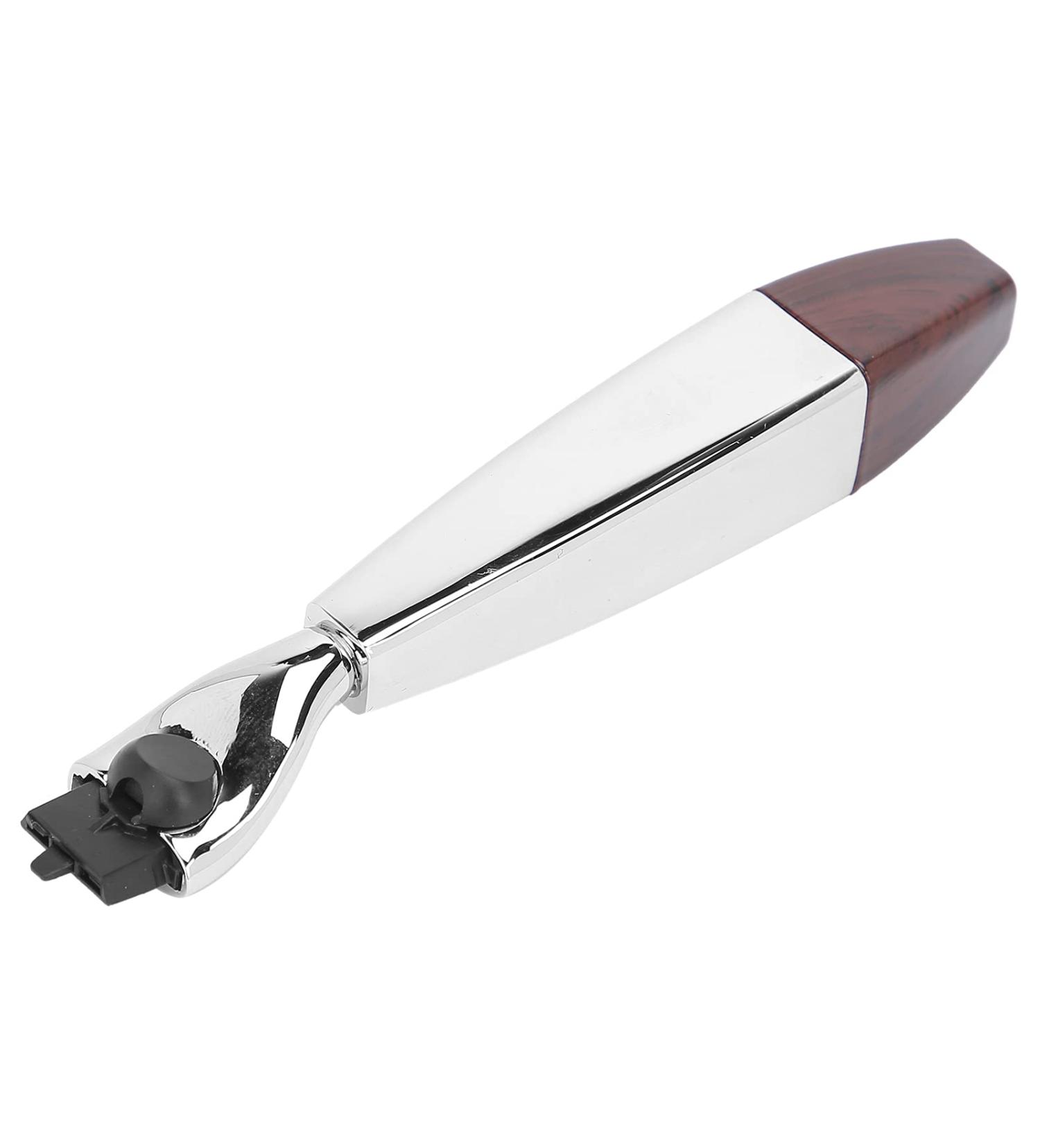 Premium Metal Spray Paint Razor Handle for Men - Ideal for Salons Home and Travel - International Shipping Available - Buy Online on GoSupps.com