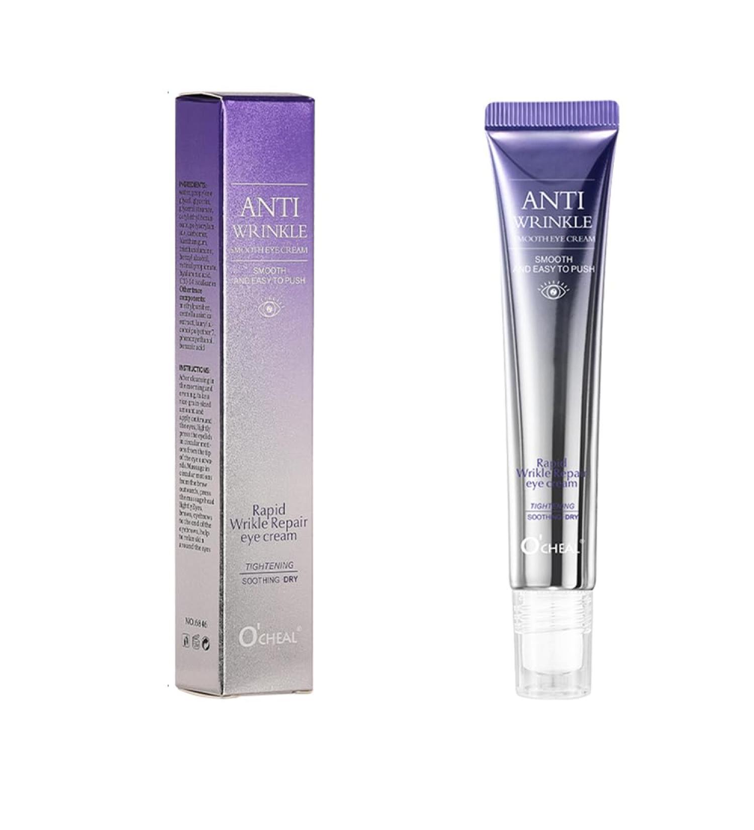 Eye Cream for Dark Circles Fast Wrinkle Repair Daily Anti-Aging Under Eye Cream for Fine Lines Wrinkles Eye Bags Treatment - Buy Online on GoSupps.com