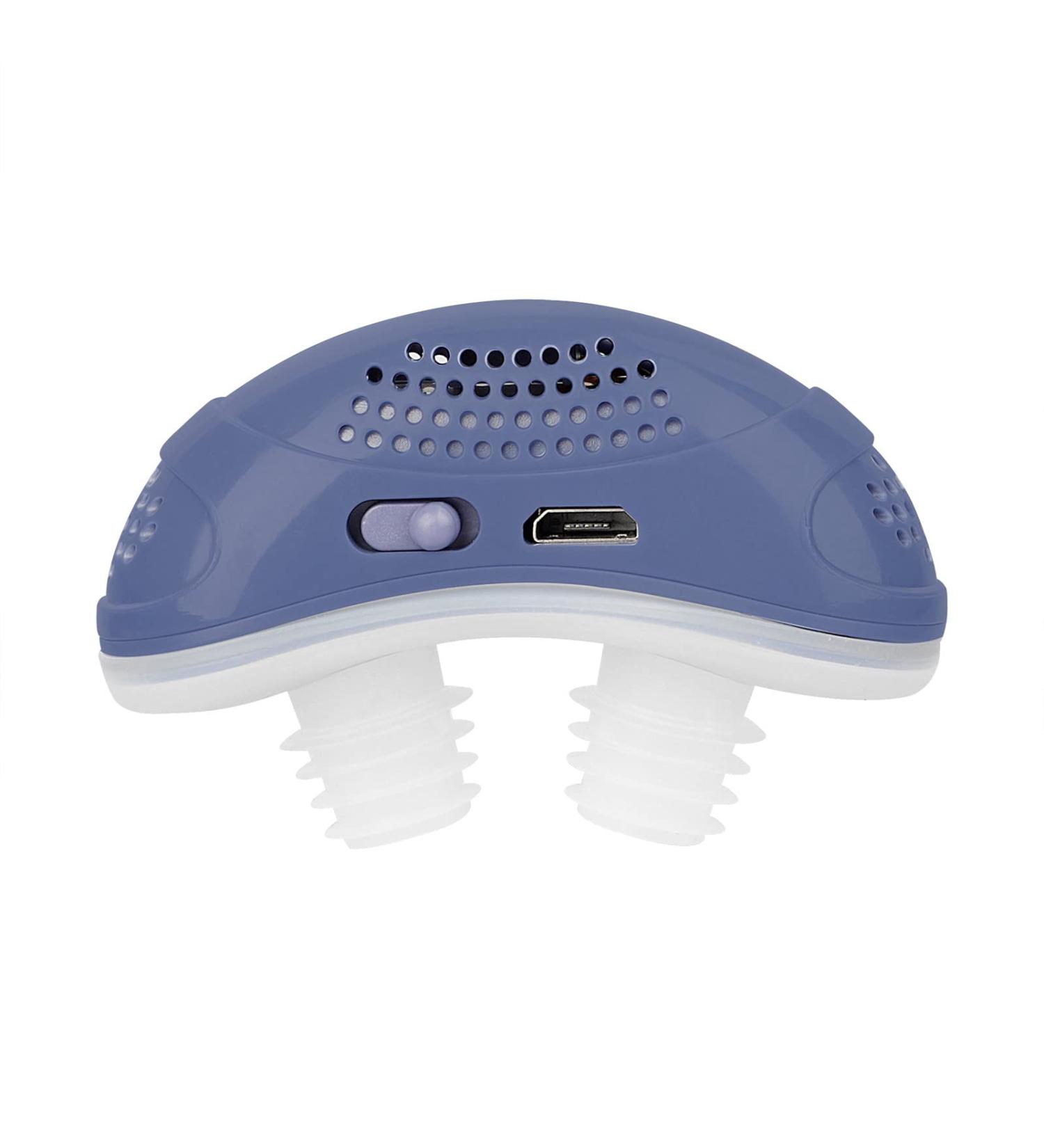 Electric Antisnoring Device | Anti Snoring Corrector for Respiratory Relief | Face Rollers for Aging Skin - Blue One Size - Buy Online on GoSupps.com
