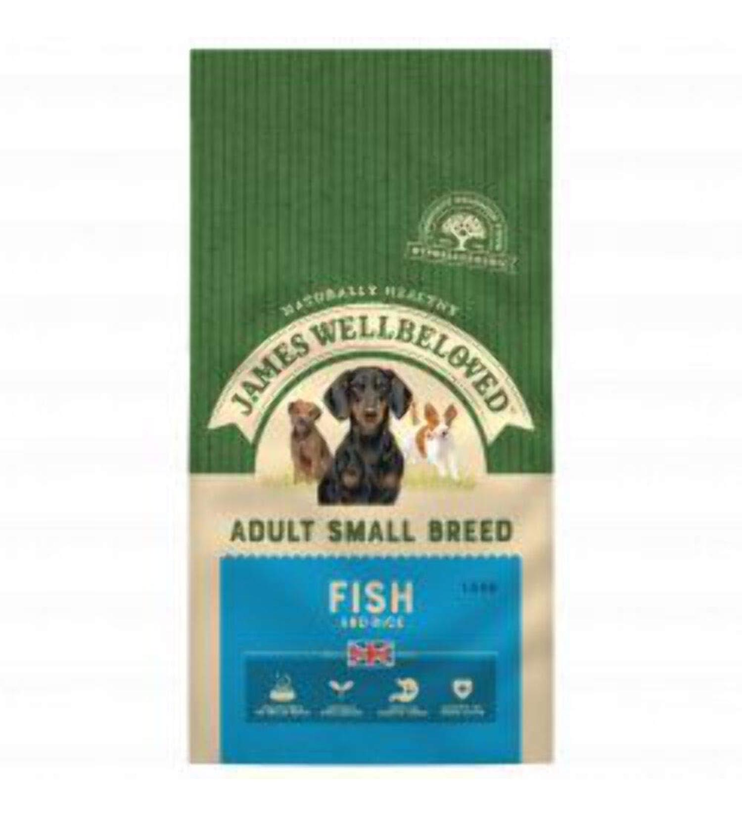 James Wellbeloved Adult Small Breed Fish and Rice Dry Mix 1.5 kg