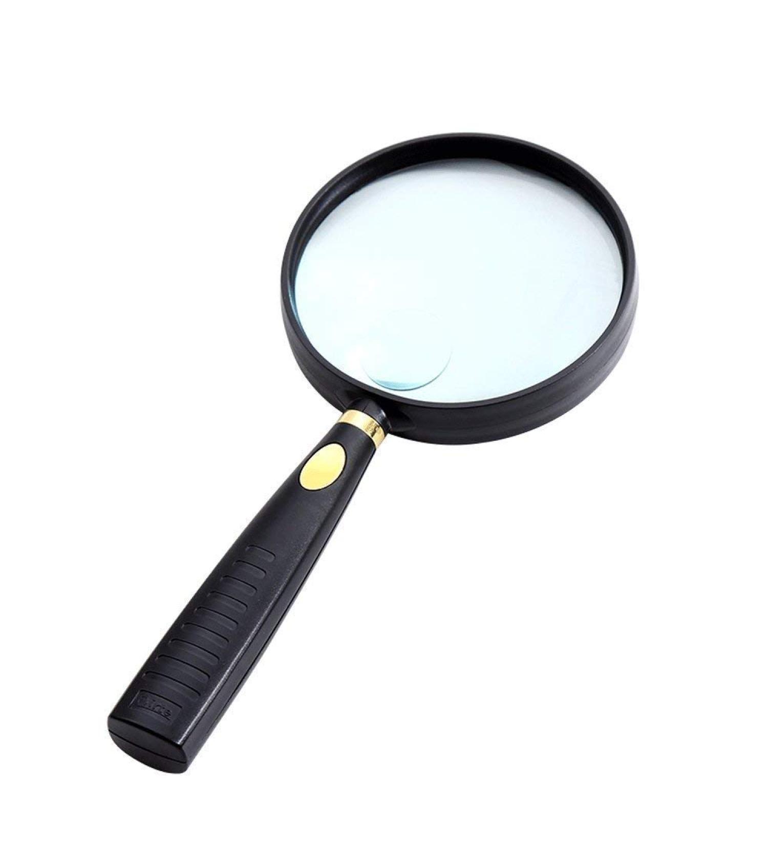 Hand Held Glass10x for Old Man High Definition Lens Reading Newspaper to See Phone Magnifier Made in China - Buy Online on GoSupps.com