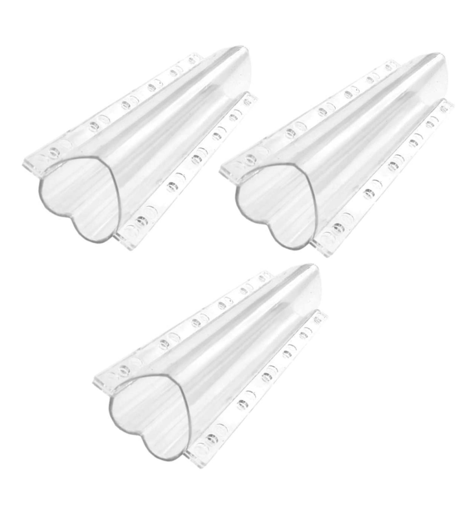 Toddmomy 3pcs Vegetable Shaping Cucumbers Vegetable Forming Garden Cucumber Fruit Pizza Transparent 20x6.5cm - Buy Online on GoSupps.com
