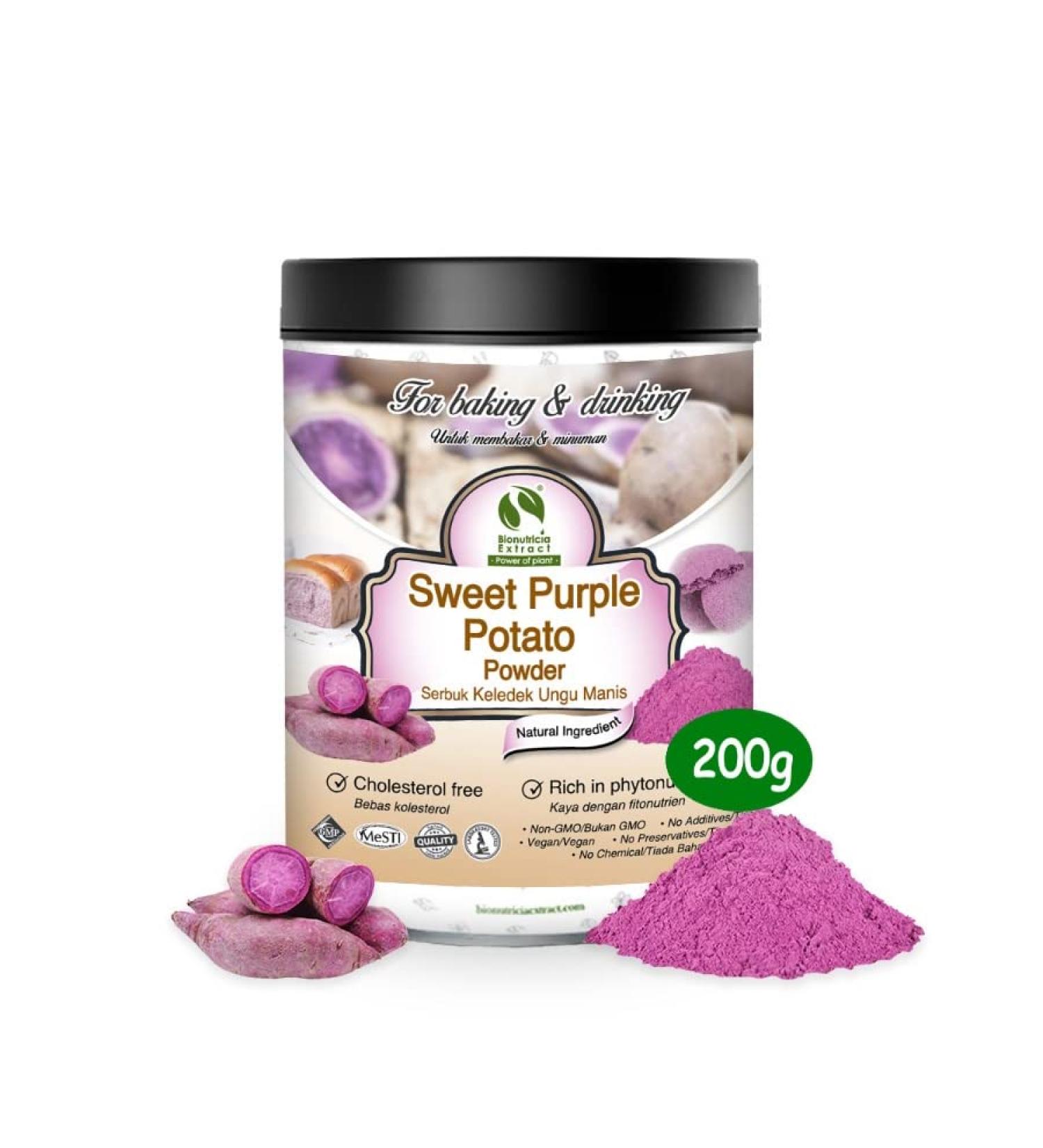 10x Sweet Purple Potato Powder (200g / Can) - Buy Online on GoSupps.com
