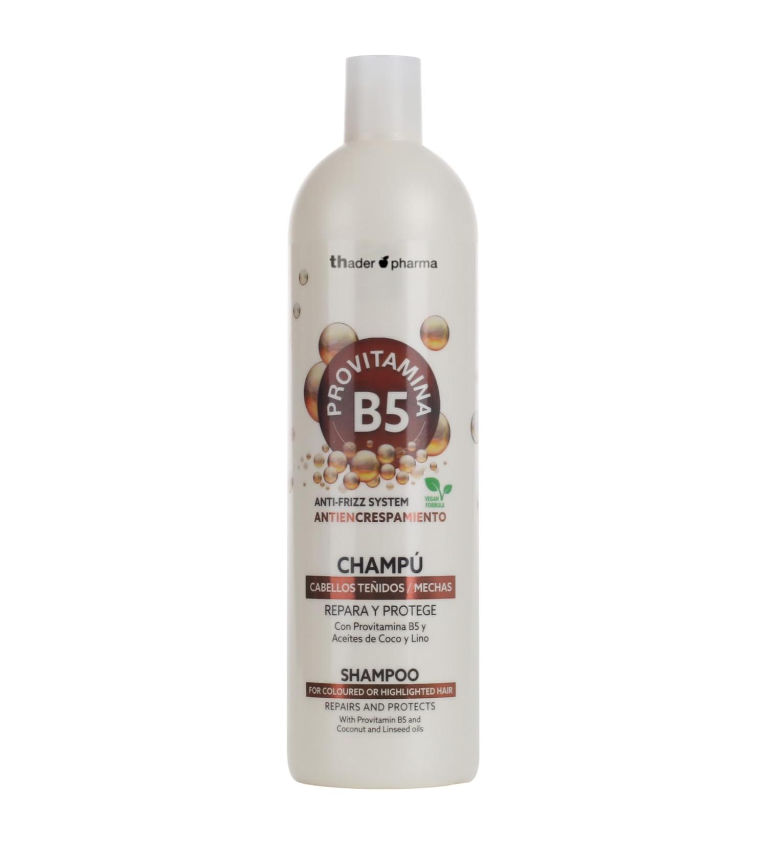 Anti-frizz effect shampoo with Provitamin B5 and Coconut and Linseed oils for colored/highlighted hair - Buy Online on GoSupps.com