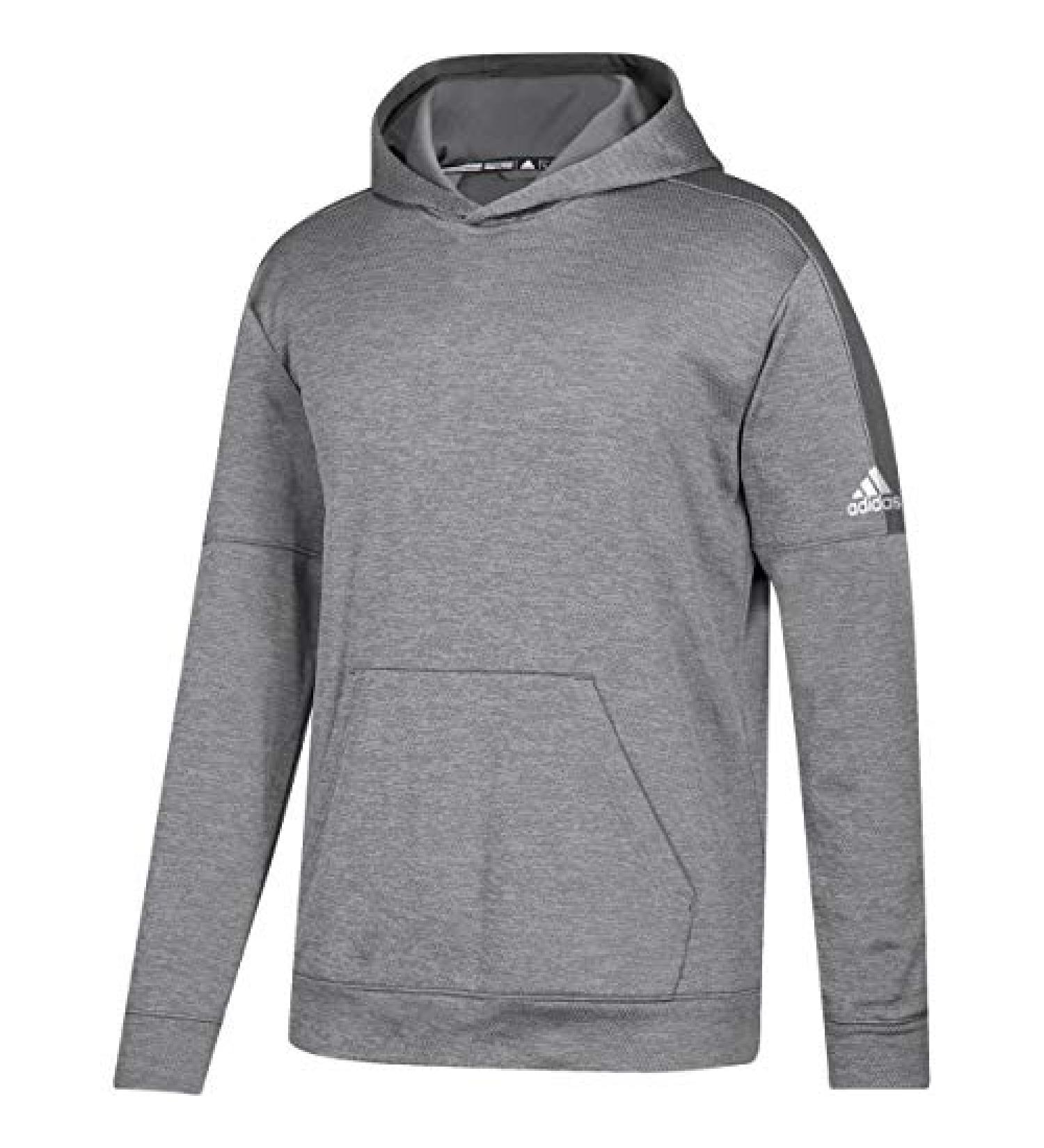 adidas Youth Team Issue Pullover Hoodie - Kid's Multi-Sport Medium Grey Melange