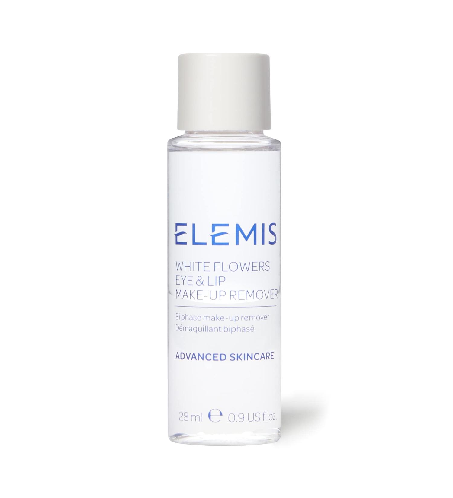 ELEMIS White Flowers Eye and Lip Make-Up Remover 28ml - Gentle Waterproof Cleanser - Buy Online on GoSupps.com