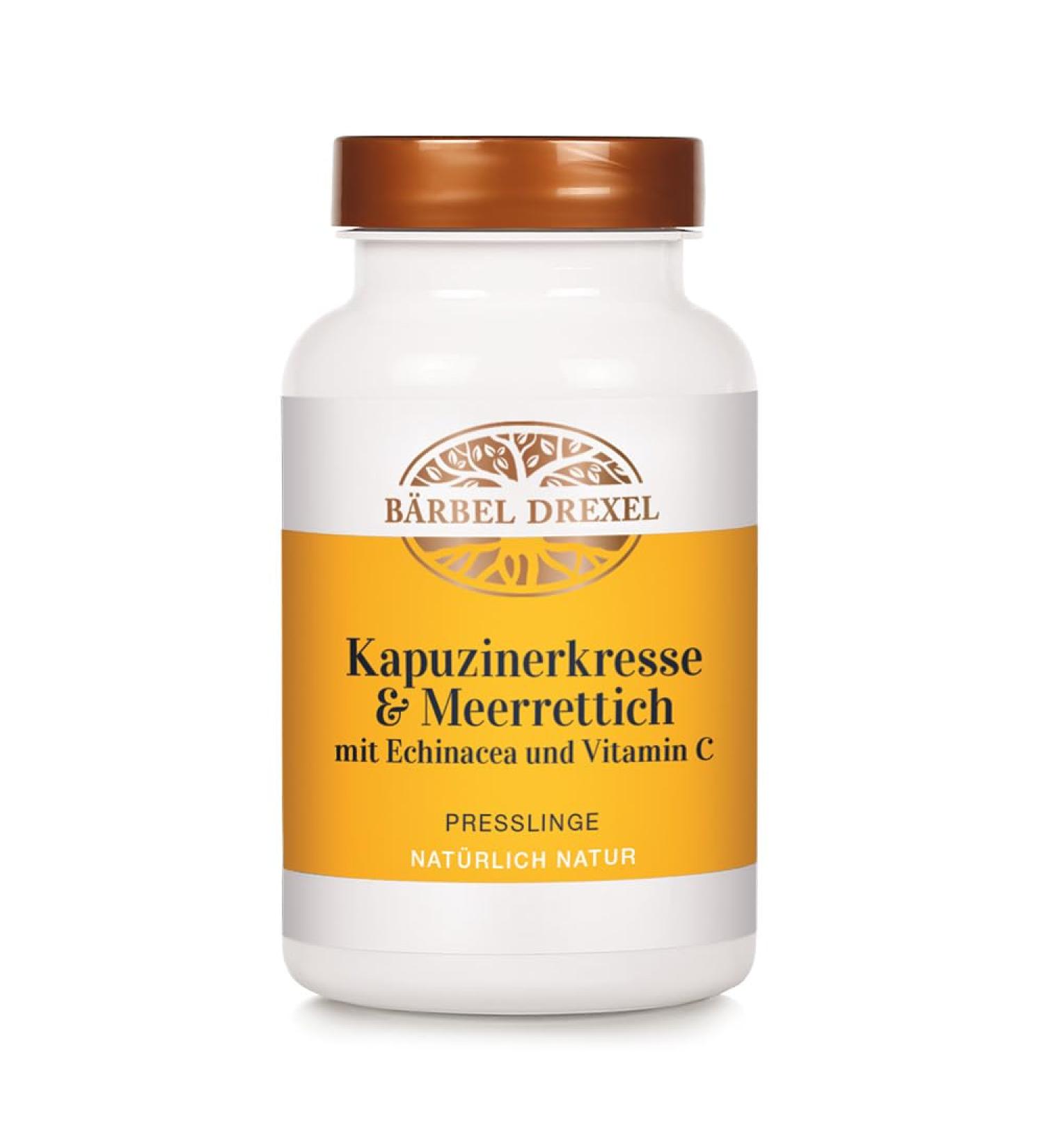 Buy BRBEL DREXEL Nasturtium Horseradish Echinacea & Vitamin C - 360 Pieces | Natural Medicine for Immune Support - International Shipping Available - Buy Online on GoSupps.com