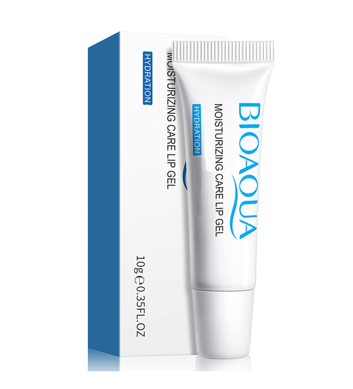 BIOAQUA Moisturizing Lip Care Gel Balm - Long Lasting Hydration & Cracked Skin Repair - Travel Friendly 10g - Buy Online on GoSupps.com