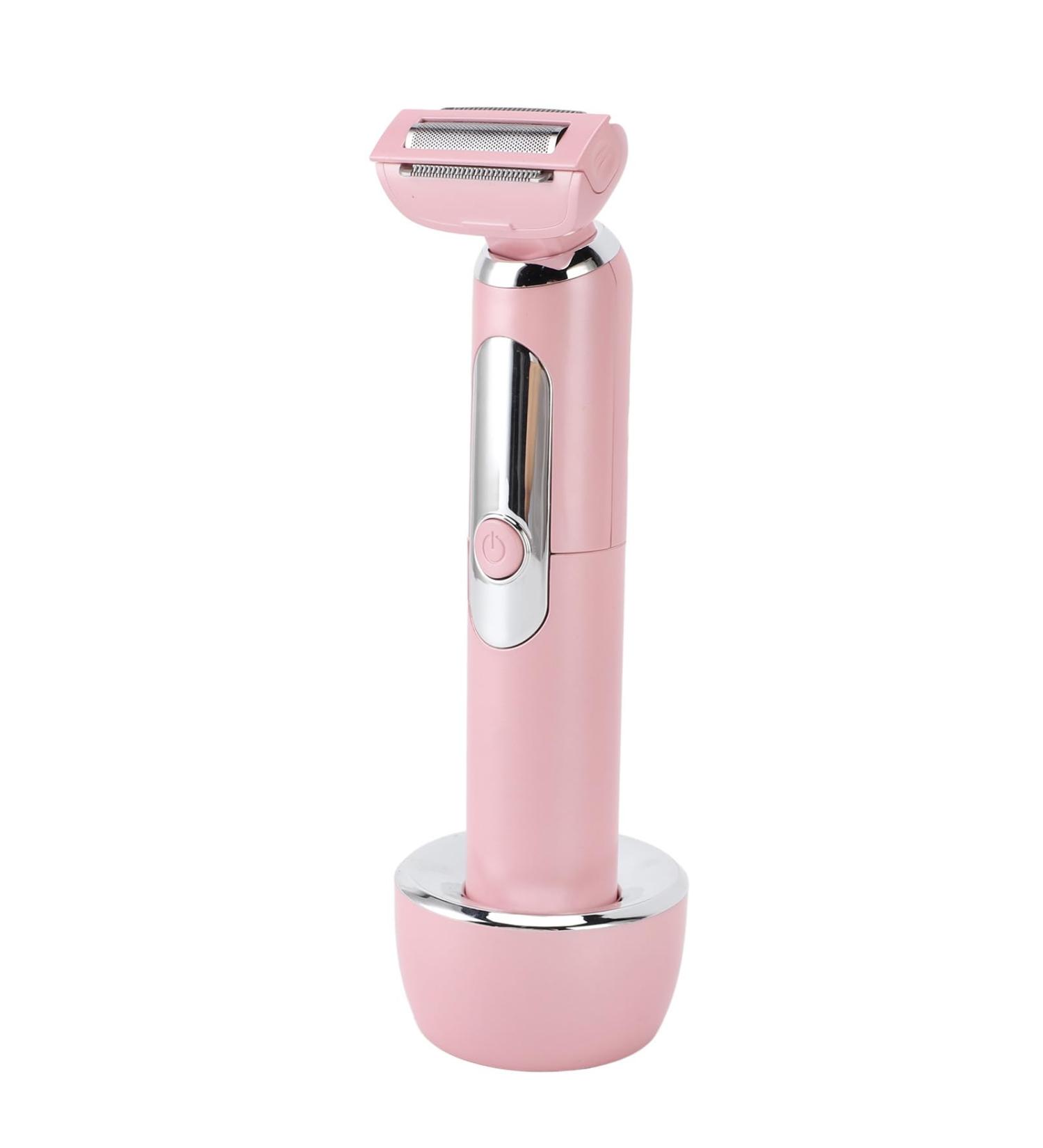 Buy Waterproof Electric Trimmer - Fast USB Charging Groomer for Women | 3 Heads Wet/Dry Dual Use Perfect for Home & Travel - Buy Online on GoSupps.com