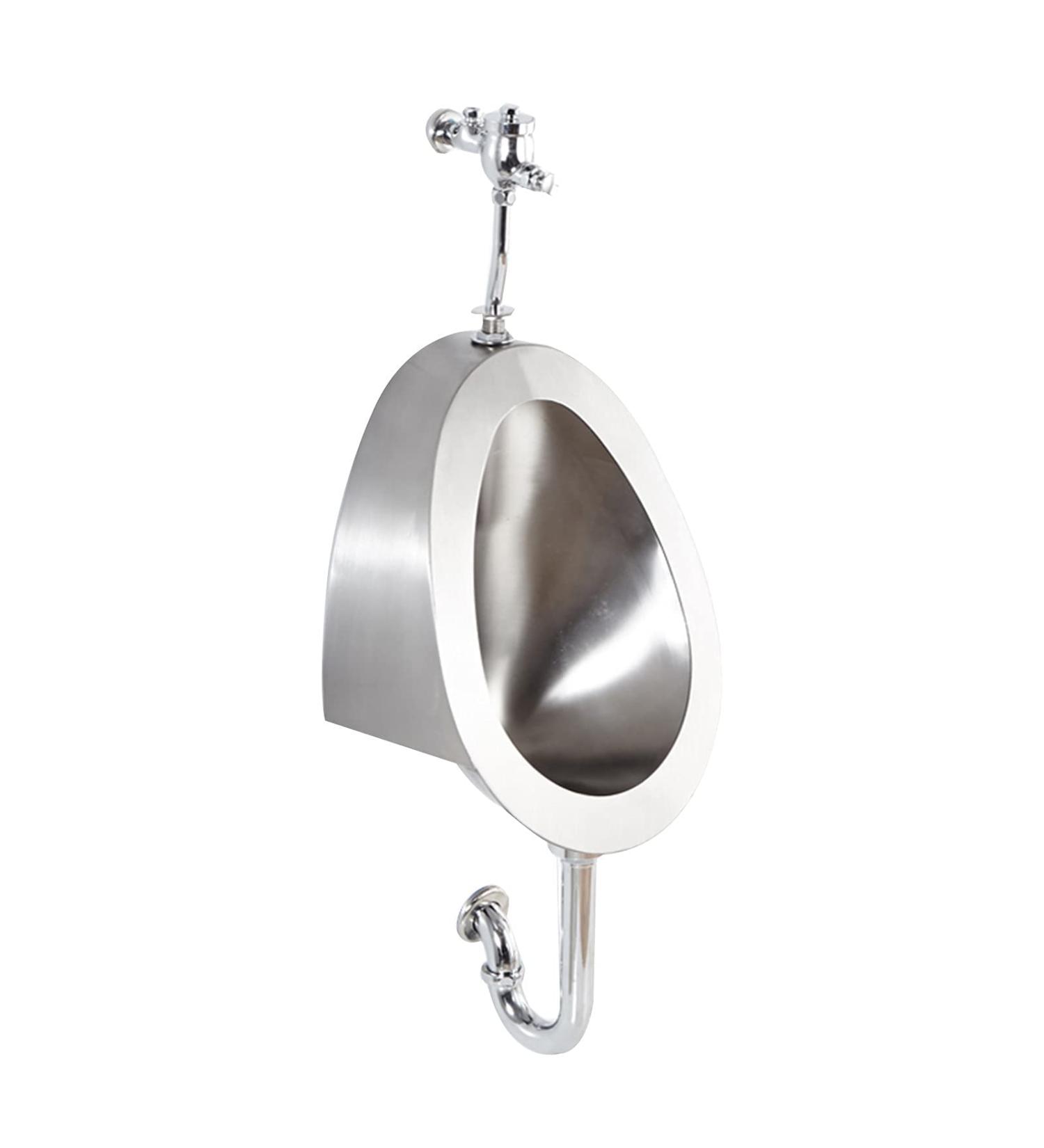 304 Stainless Steel Urinal Urinal Wall-Mounted Male Urinal Public Toilet Urinal Small Vertical Toilet Suitable for Home Hotel School - Buy Online on GoSupps.com