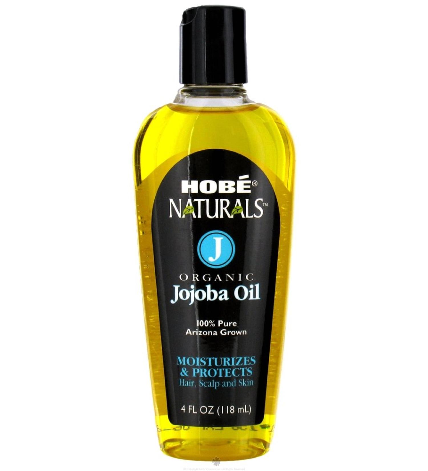 Hobe Labs Naturals Organic Jojoba Oil 4 fl oz (118 ml)