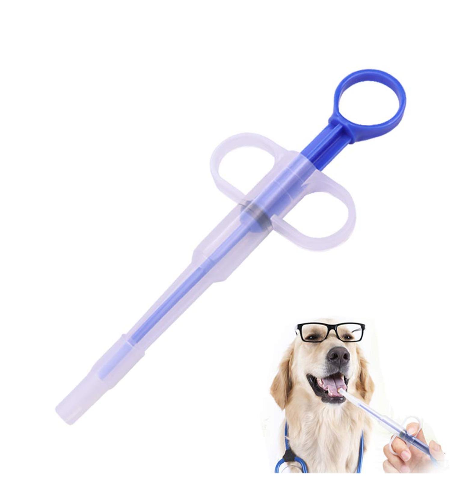 Houdao Pet Medication Syringe - Soft Tip Feeder for Cats Dogs & Small Animals | Reusable Medication Device for Easy Pill & Capsule Administration - Buy Online on GoSupps.com