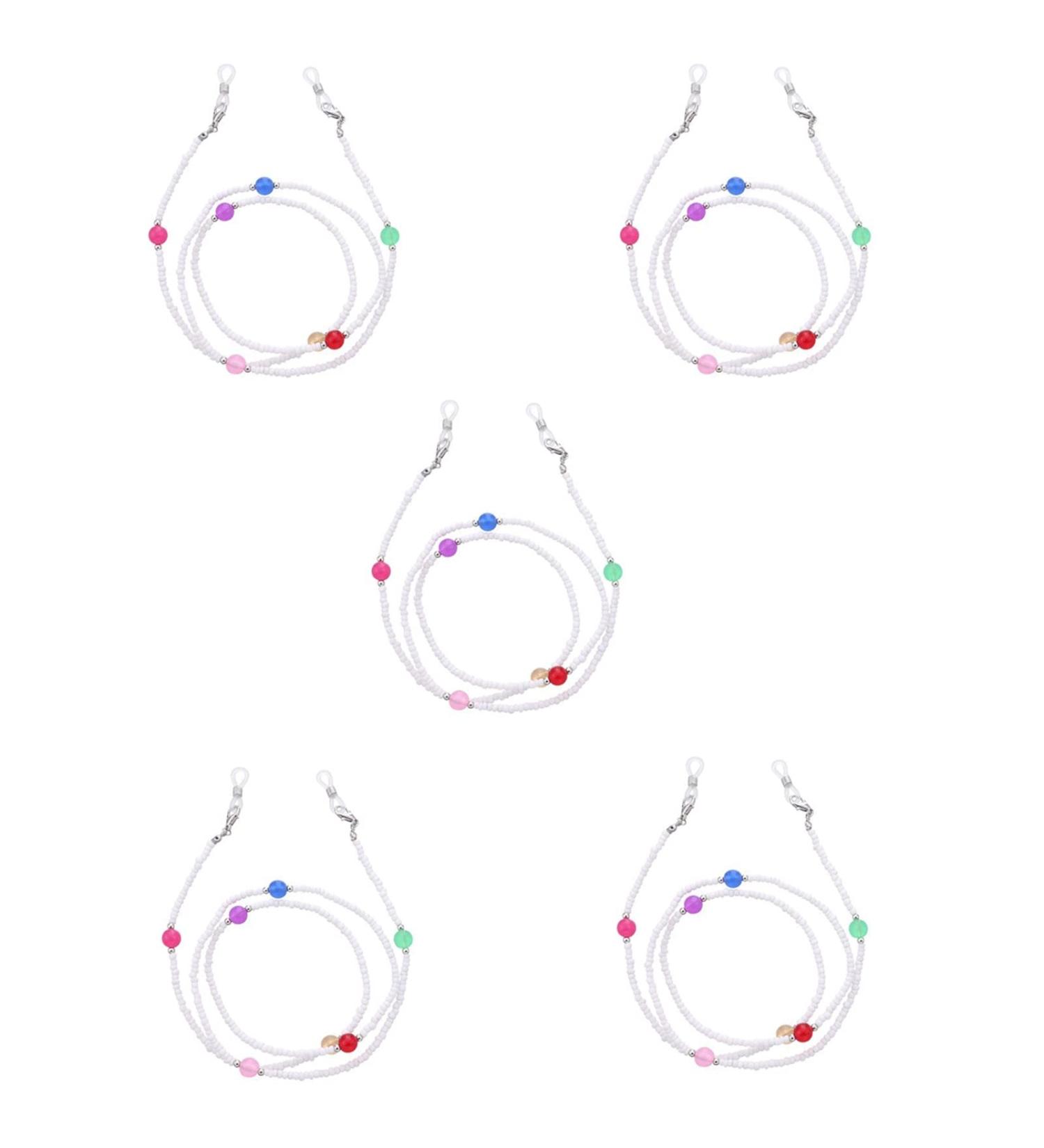 Buy SBTRKT 5-Piece Alloy Eye Chain | Rust-Free Waterproof Stylish & Non-Slip | Perfect for Sunglasses & Mirrors | International Shipping Available - Buy Online on GoSupps.com