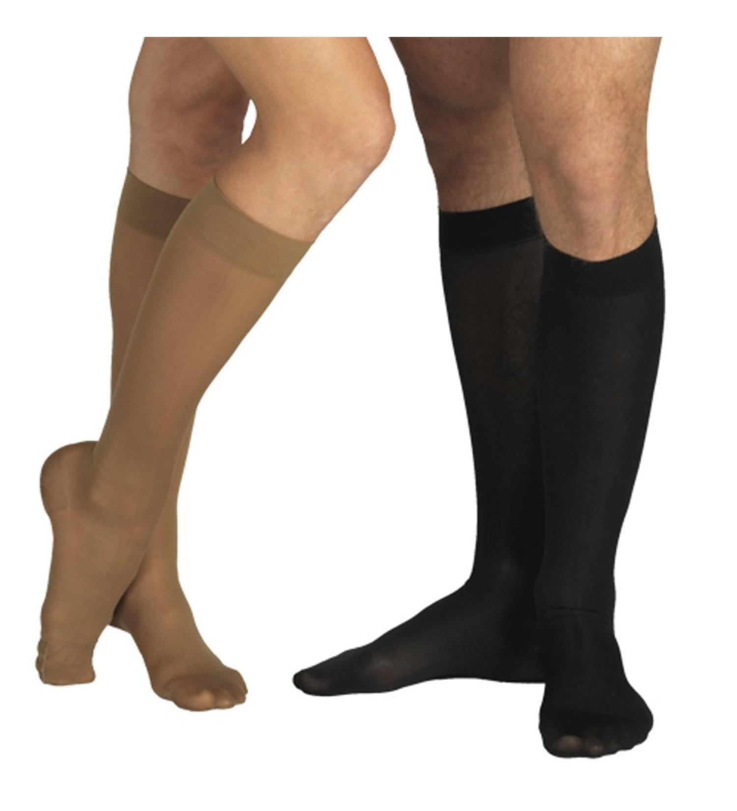 Buy Tonus Elast 23-32 mmHg Compression Knee Socks for Men & Women - Medical Class II - Closed Toe - KKL 2 - Size M (158-170 cm) - Black - Buy Online on GoSupps.com