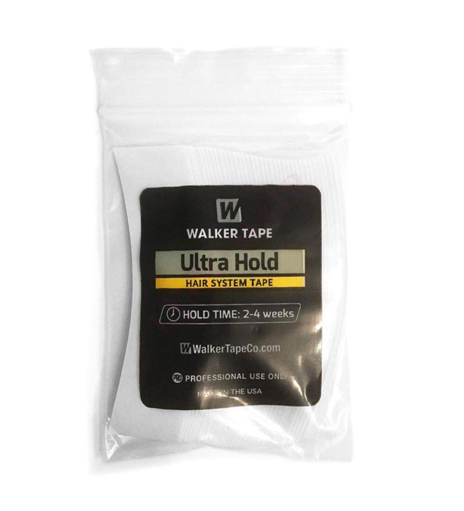 Ultra Hold Double-Sided Blue Hair Tape for Men & Women | Waterproof Adhesive for Toupees, Wigs & Hair Systems | Walker Contour C | 36pcs - Buy Online on GoSupps.com