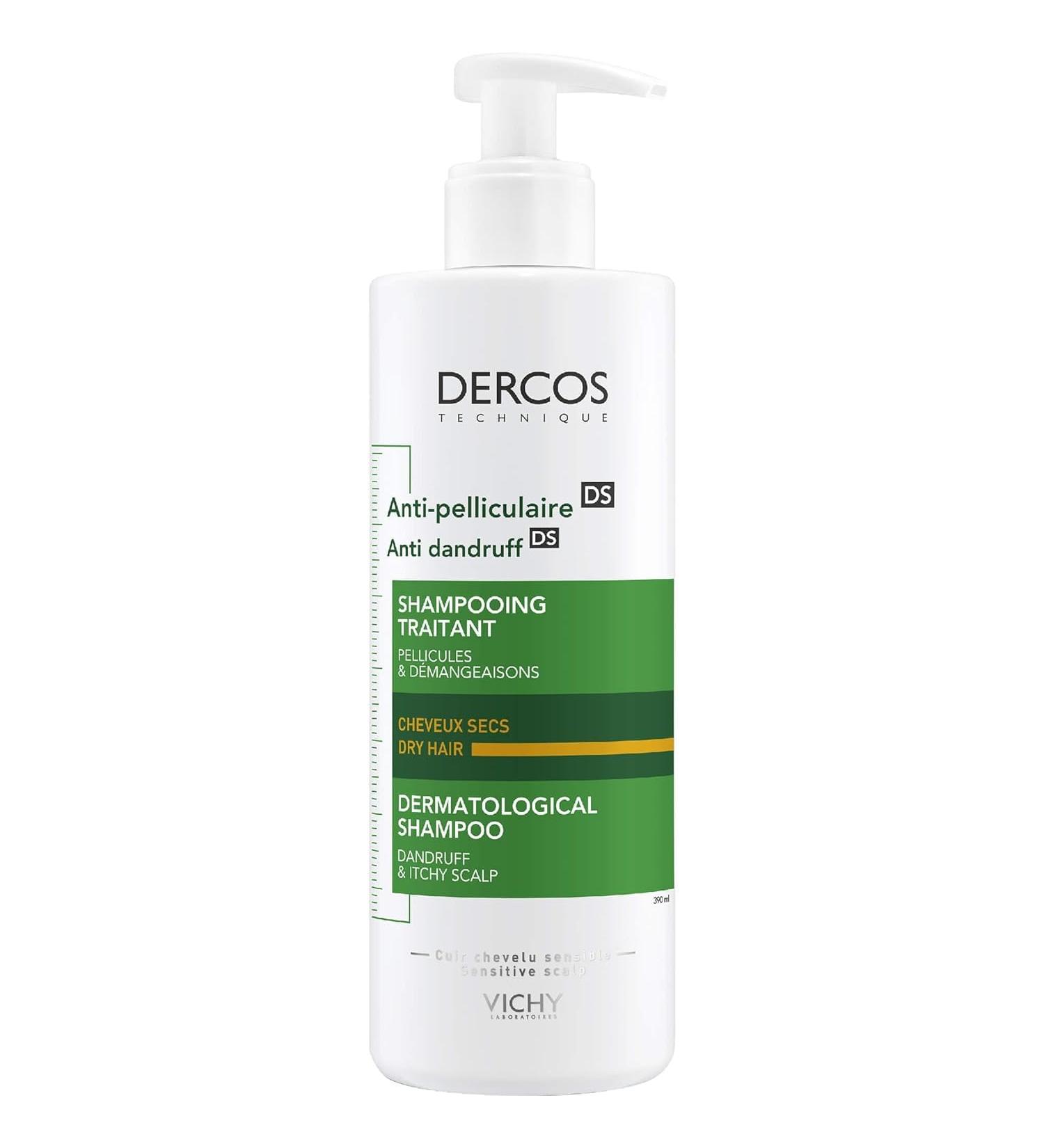 Vichy Dercos Anti-dandruff shampoo for dry scalp 390 ml - Buy Online on GoSupps.com