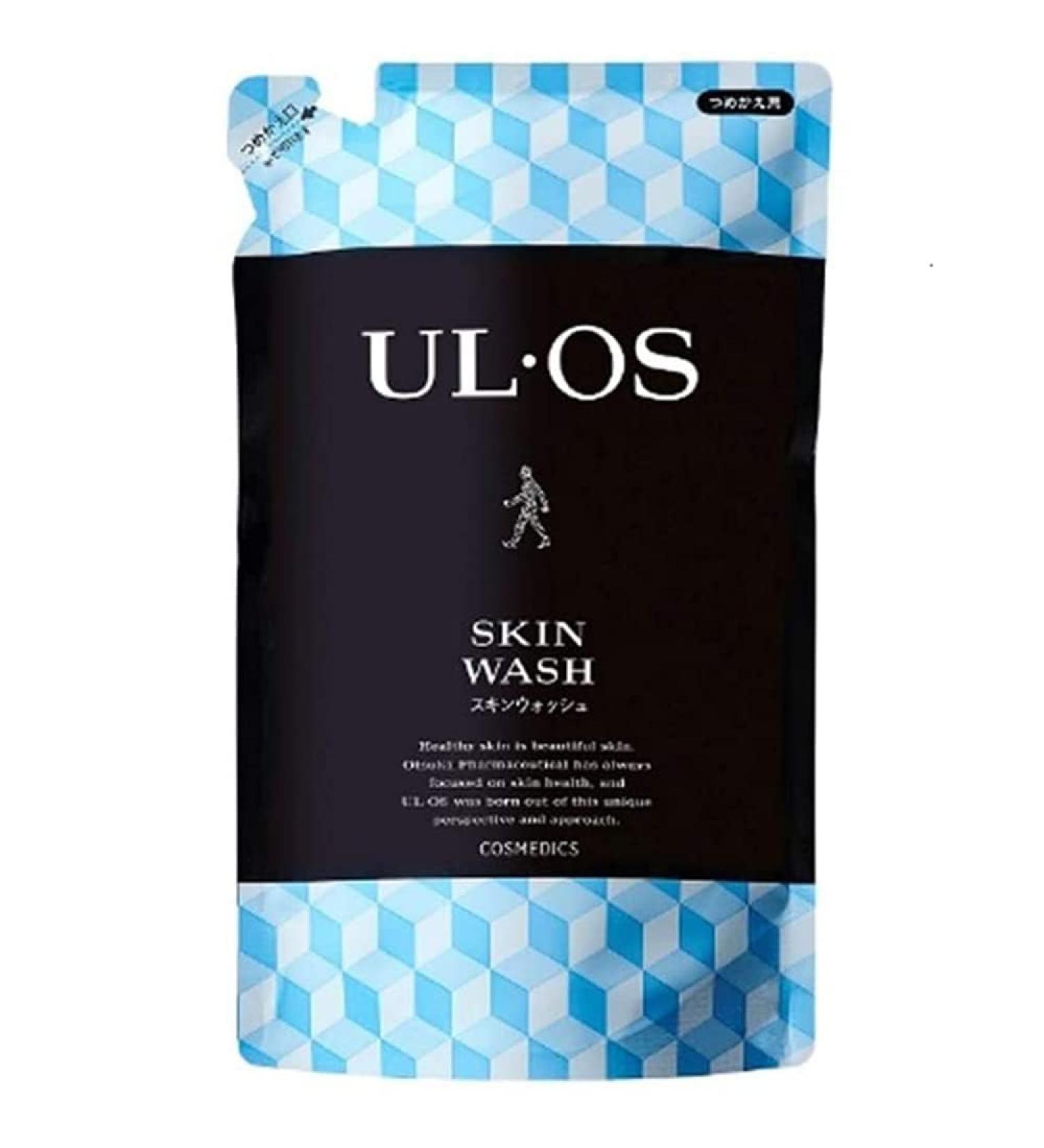 Ulos Skin Wash Body Soap- 420ml - Refill (Green Tea Set) - Buy Online on GoSupps.com