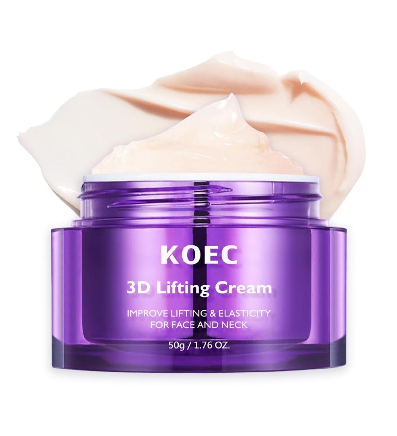 JX JIANGXIN 3D Lifting Cream containing 16-peptide complex for Reduce Wrinkles and Hydrating & Lifting&Firming Anti-Aging cream for Face Neck & Wrinkle Care 1.76 oz. - Buy Online on GoSupps.com