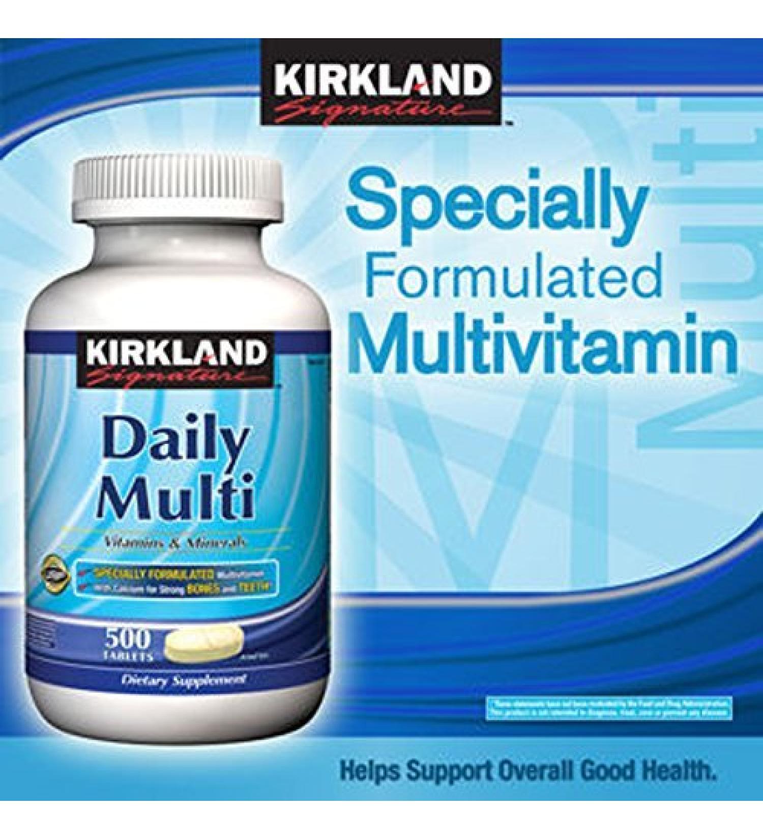 Kirkland Signature Daily Multi 500 Tablets
