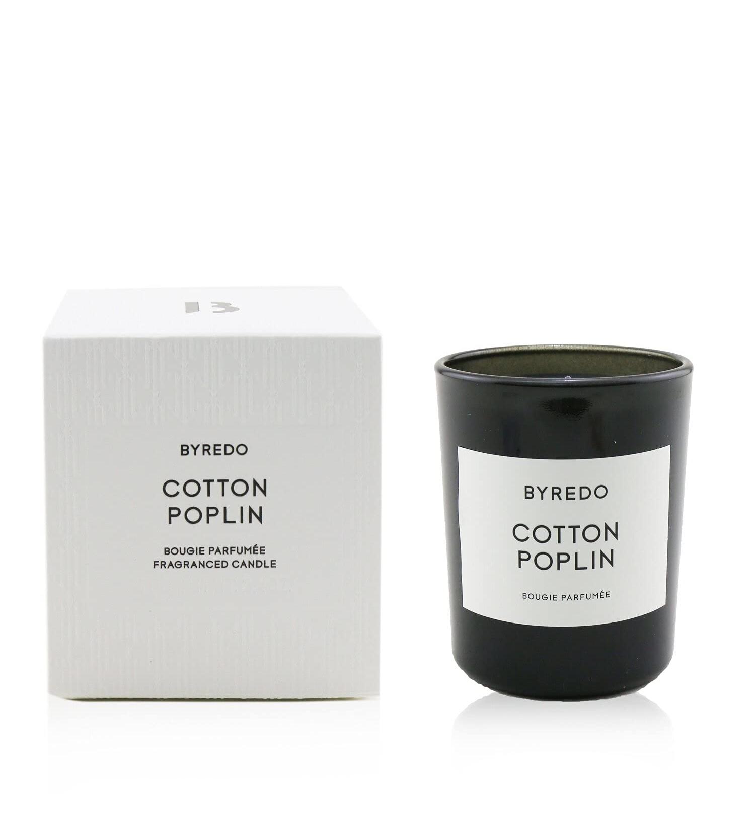 Buy Byredo Cotton Poplin Candle 2.3 oz - Luxurious International Shipping | Shop Now - Buy Online on GoSupps.com