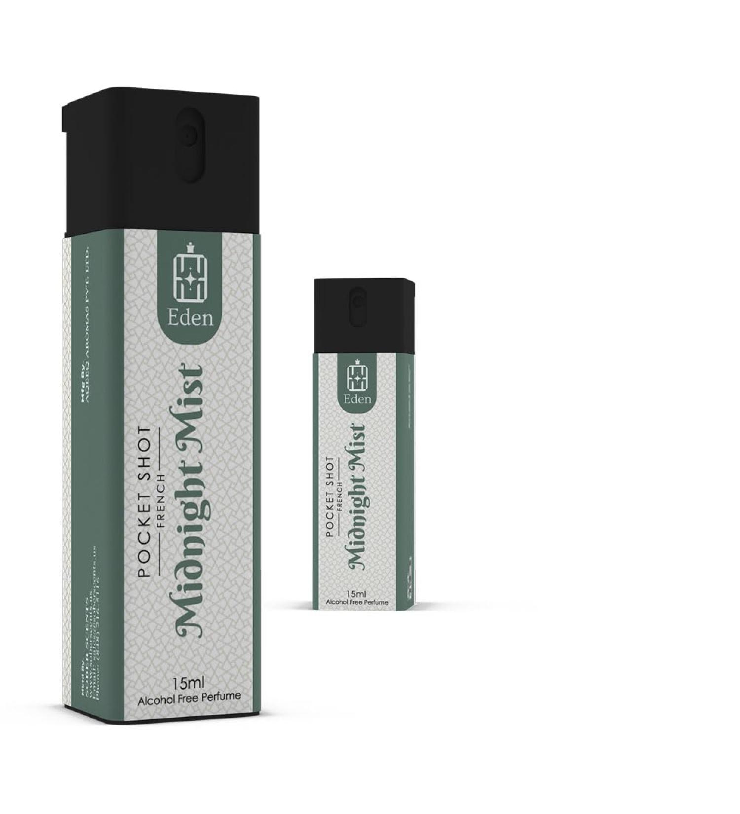 Eden Pocket Shot | Midnight Mist | Alcohol-free perfume - Buy Online on GoSupps.com