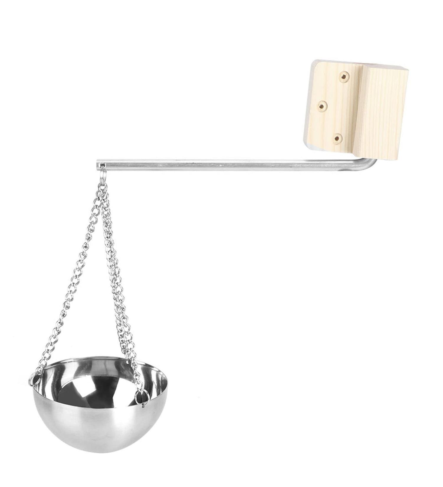 Stainless Steel Sauna Aroma Bowl Cup | Essential Oil Accessories for Sauna Rooms - Enhance Your Spa Experience - Buy Online on GoSupps.com