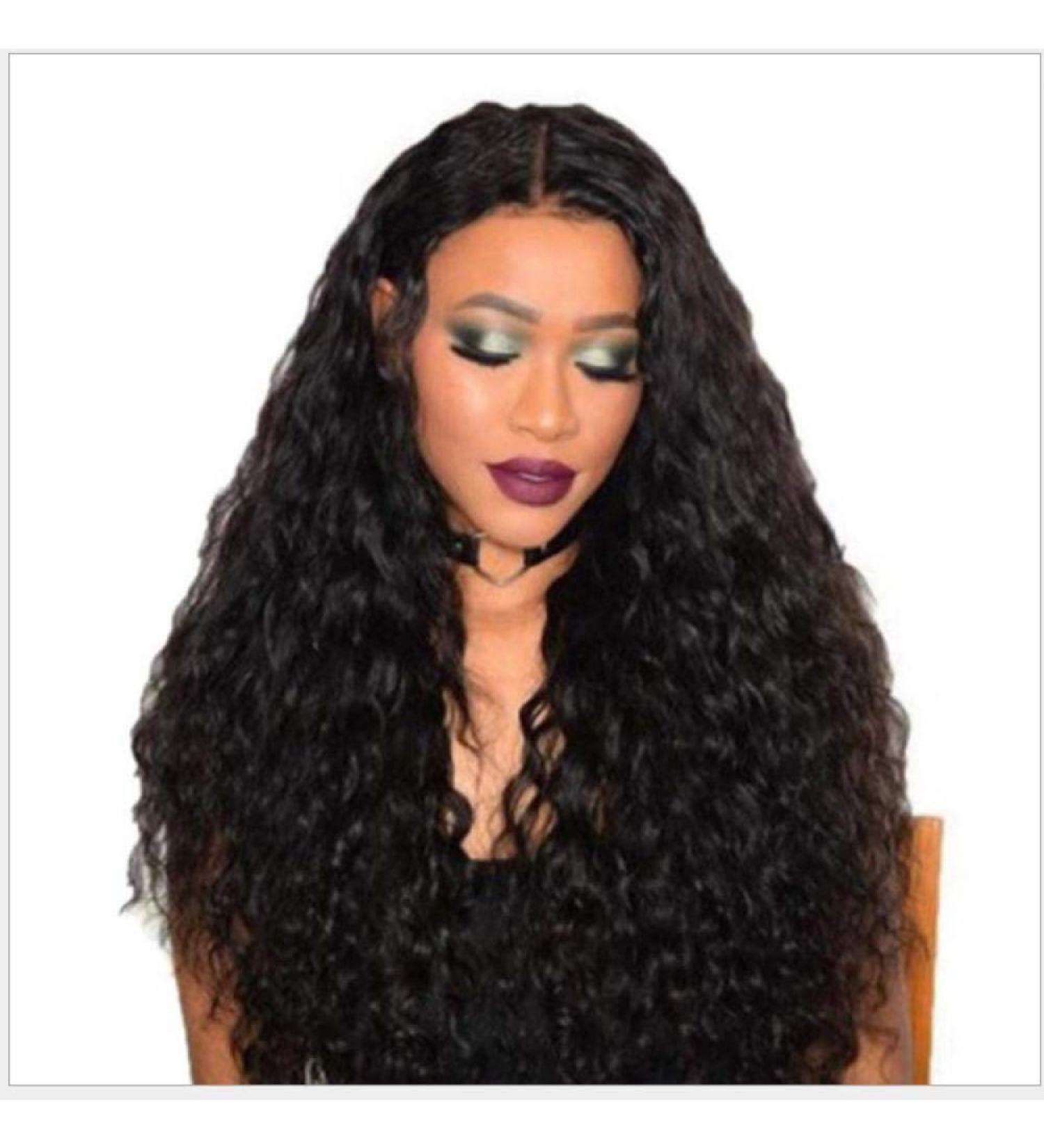 BGHJUE Halloween African Explosion Lace Front Wig - Trendy Long Soft Natural Wave Synthetic Hair for Women - Buy Online on GoSupps.com
