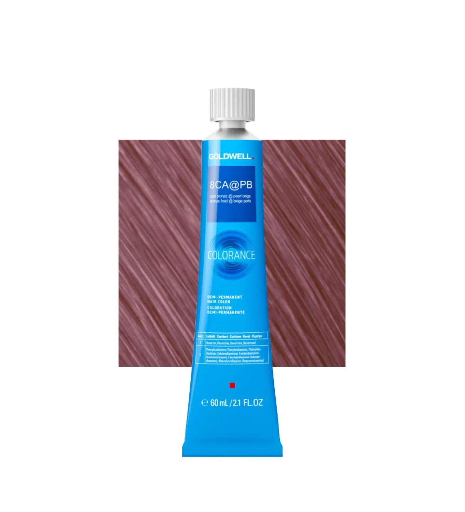 GOLDWELL Colorance 8CA PB Cool Bronze Elumenated Pearl Beige Tb 60ml