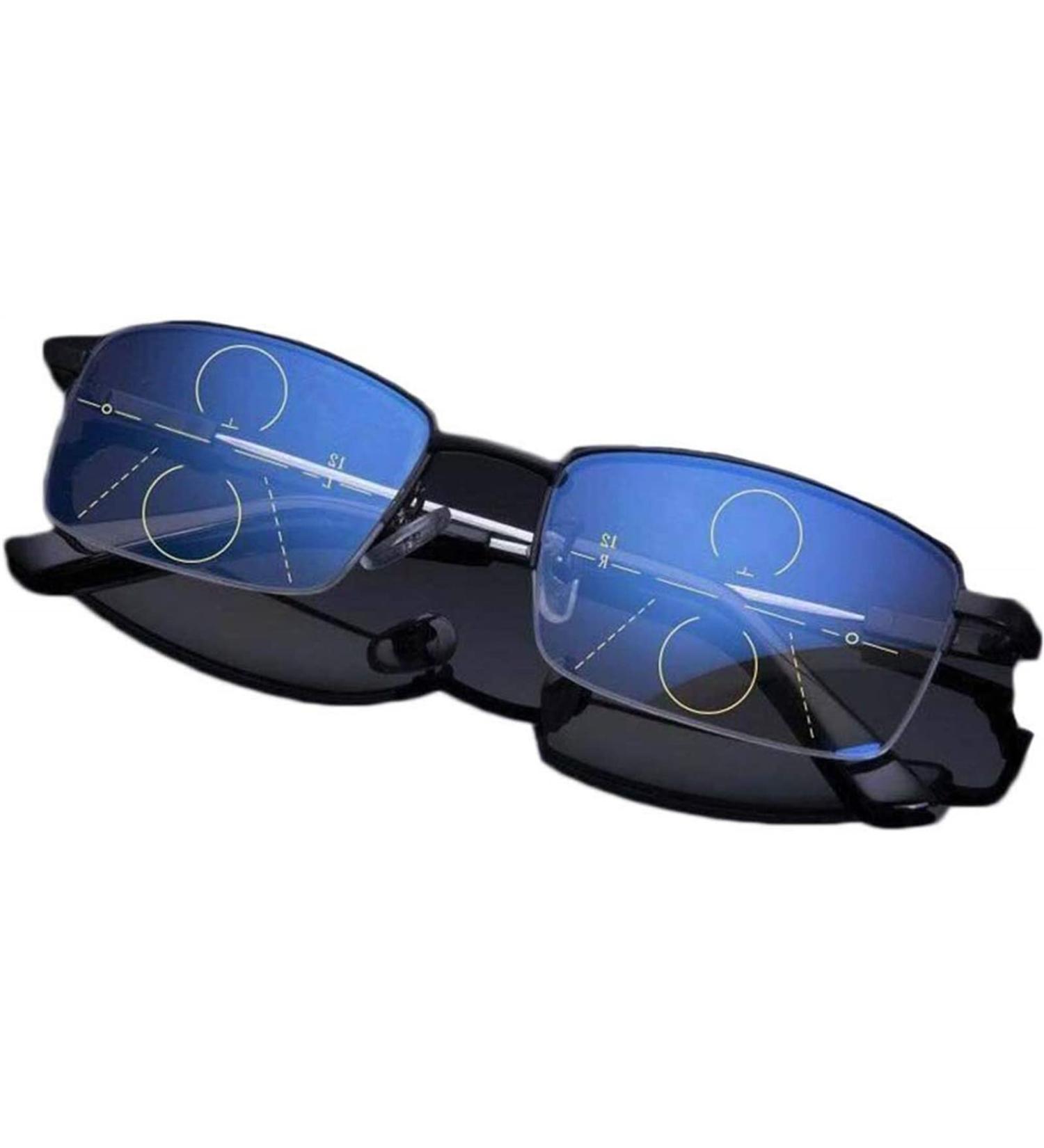 Goniome 2023 New Titanium Progressive Dual-Use Reading Glasses - Black -300 | International Shipping Available - Buy Online on GoSupps.com
