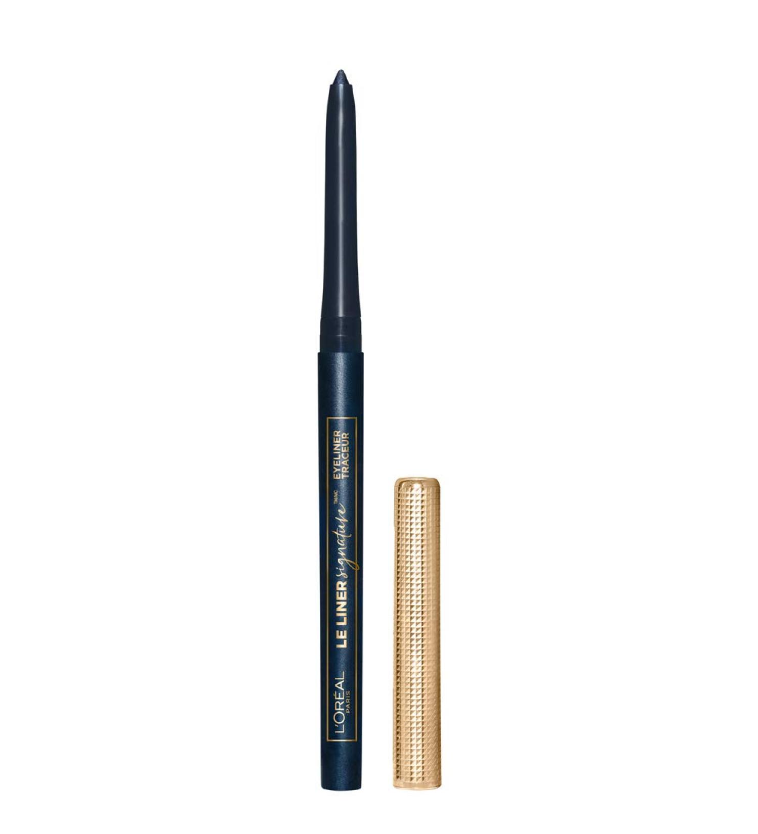L'Oreal Paris Le Liner Signature Mechanical Eyeliner - Blue Jersey 0.011 oz - Buy Online on GoSupps.com