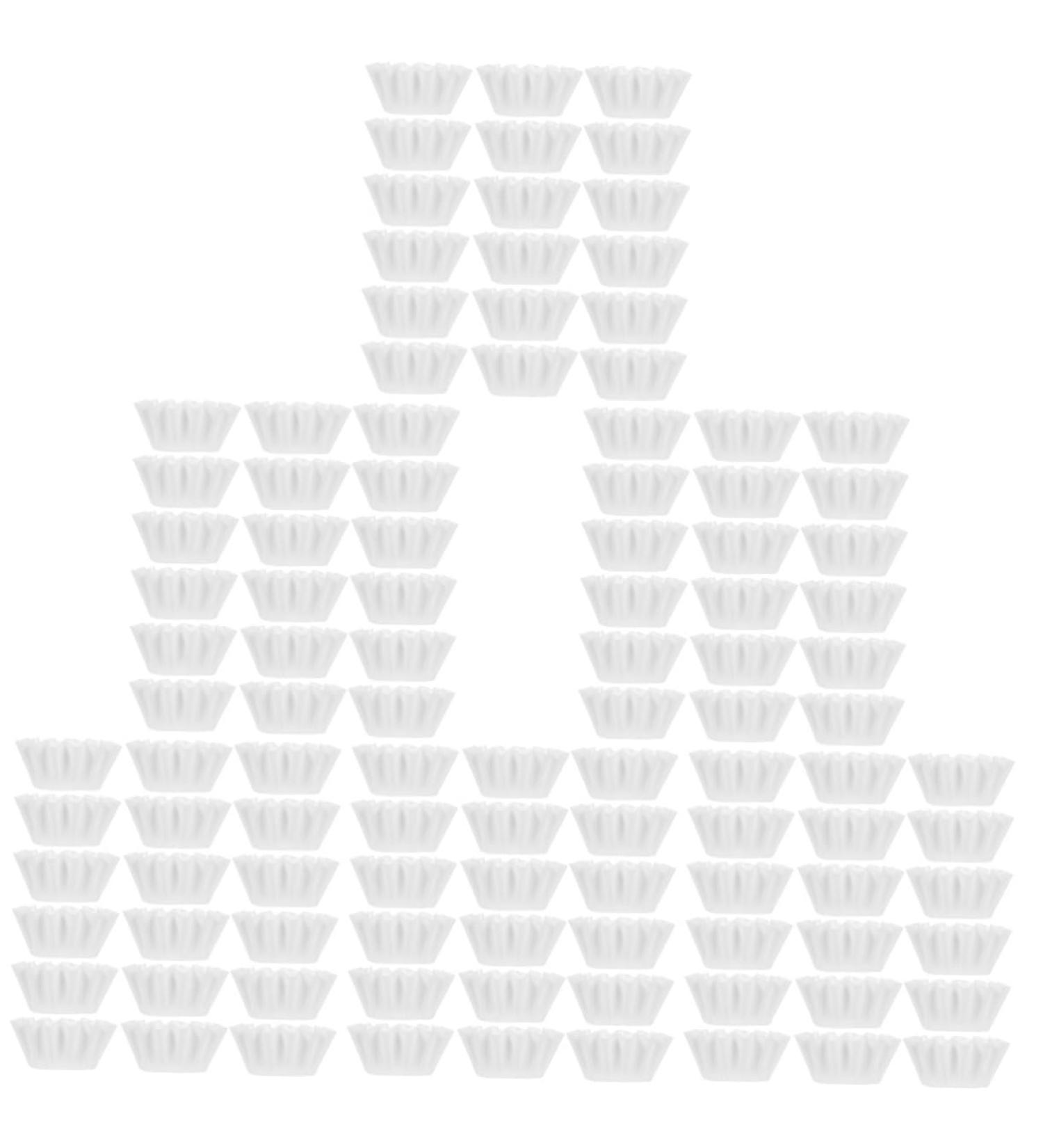 Homsfou 300 pcs Wax Paper Inserts - Reusable Wax Heating Inserts Food-Grade Silicone Coated Fragrant White Glaze Perfect for International Shipping - Buy Online on GoSupps.com