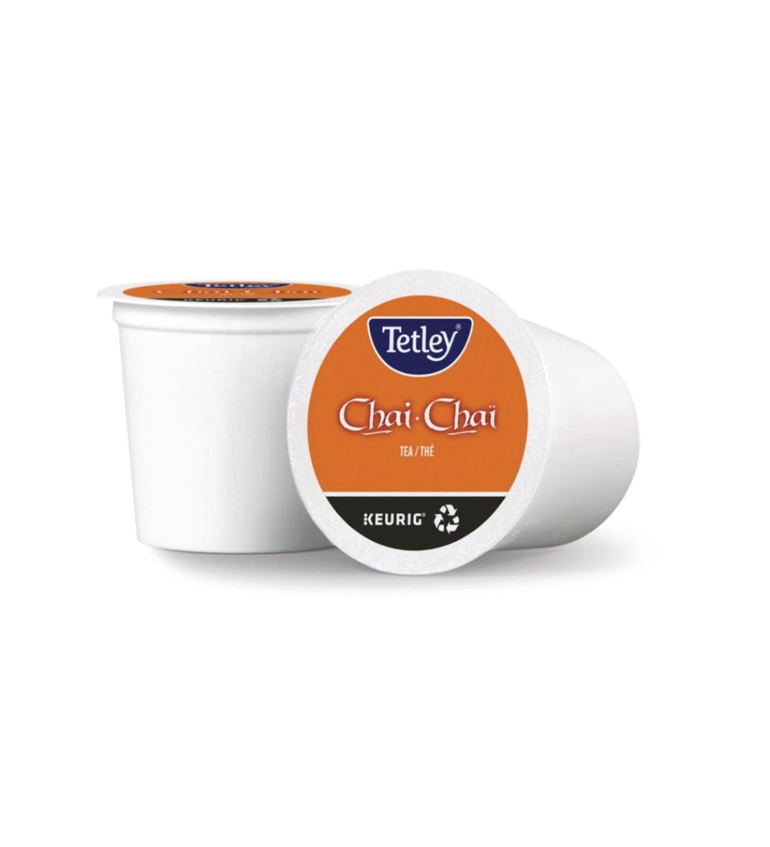 Tetley Chai Tea K-Cup Tea Pods 96 Count For Keurig Coffee Makers