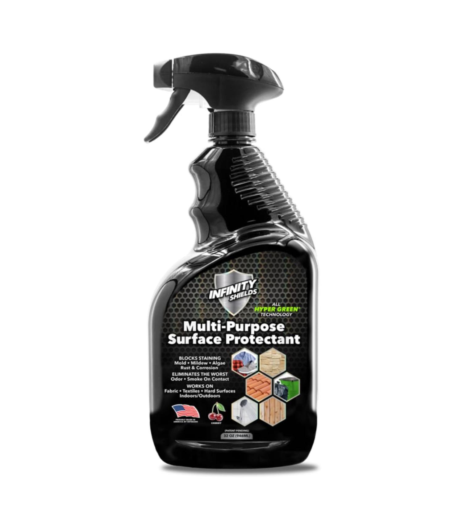 Eco-Friendly Multi-Purpose Protectant for Fabric Carpet Leather Linens & More - Stain Prevention Odor Elimination Cherry Scent - Buy Online on GoSupps.com