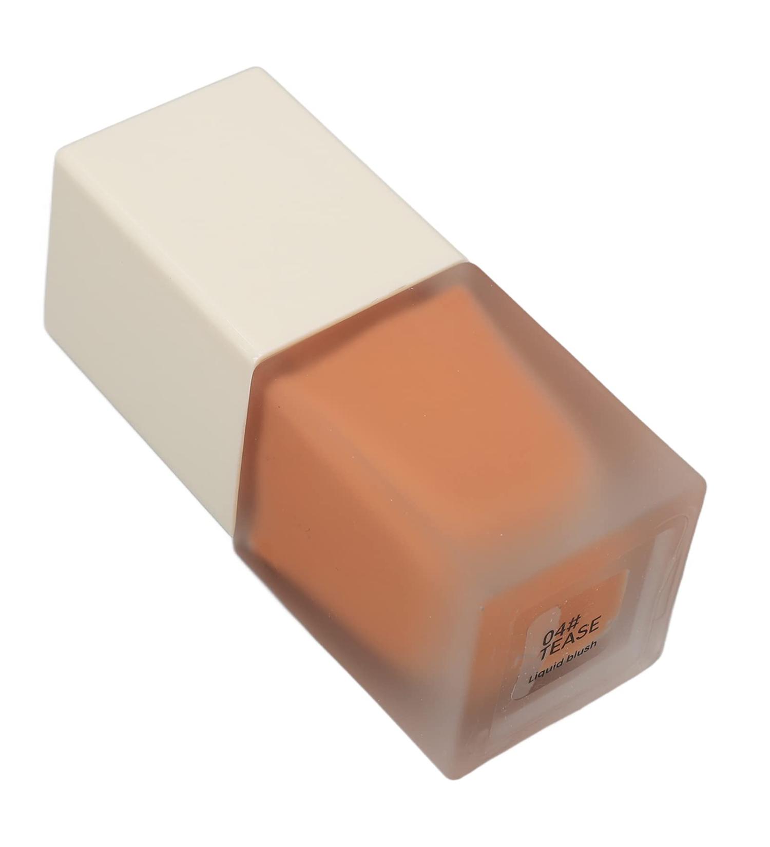 Liquid Blusher 19ml Moisturizing Face Blush Lasting Blendable Lightweight for Party for Outdoor (04#TEASE) - Buy Online on GoSupps.com