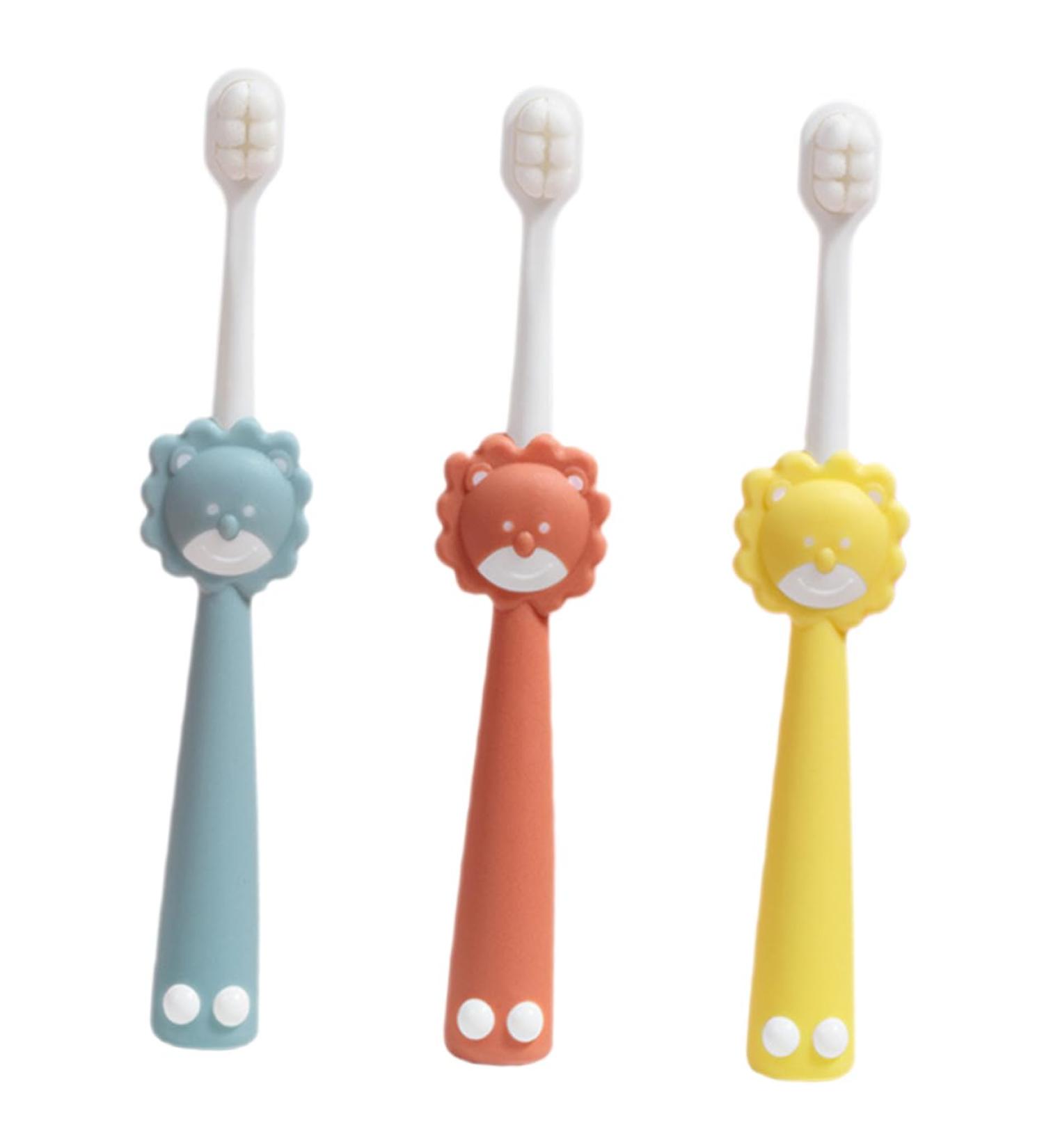 Hapinary 3st Wanmao Portable Children's Toothbrush | Travel Toothbrushes for Kids | Manual Daily Use & Baby Toothbrush - Buy Online on GoSupps.com