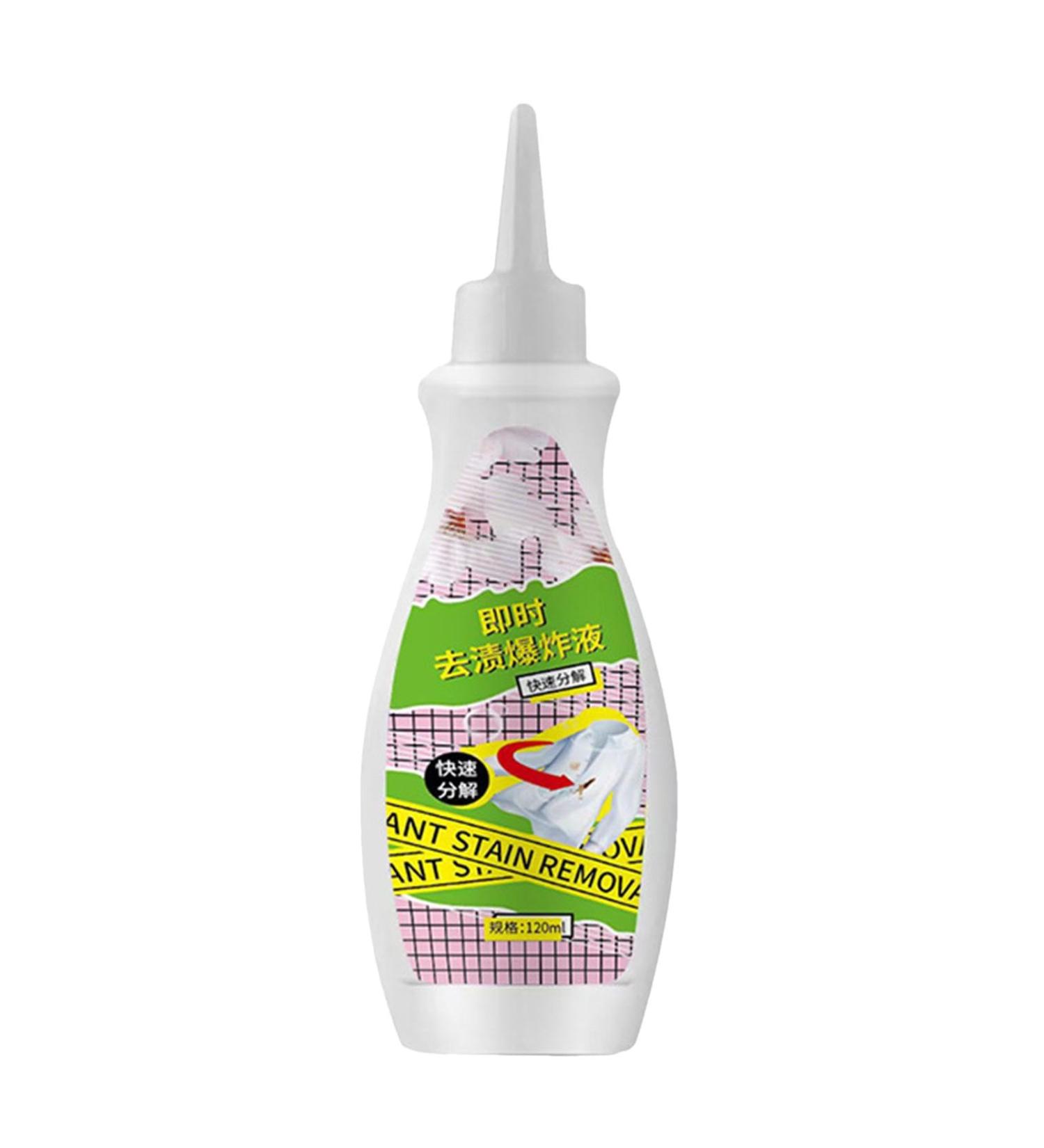 Spot Remover for Clothes Efficient Large Capacity Spray and Wash Stain Remover 120ml | Grease and Blood Stain Remover for Clothes Stain Remover for Fabric Hats Oil Red Wine Ink Armpit Foccar - Buy Online on GoSupps.com