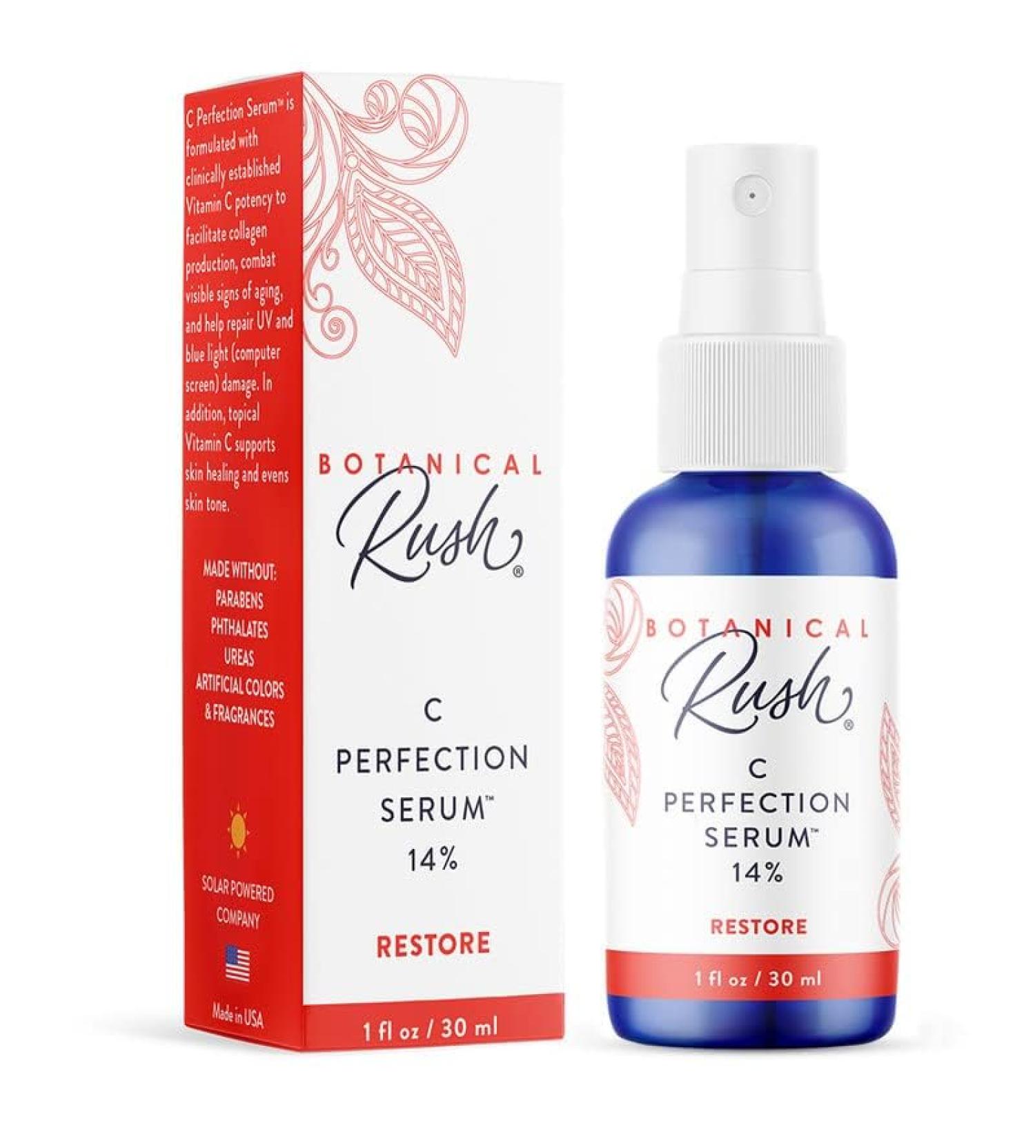 C Perfection Serum Boost Collagen Production with Vitamin C & E | Antioxidants for All Skin Types | 1 oz Natural Healing Formula - Buy Online on GoSupps.com