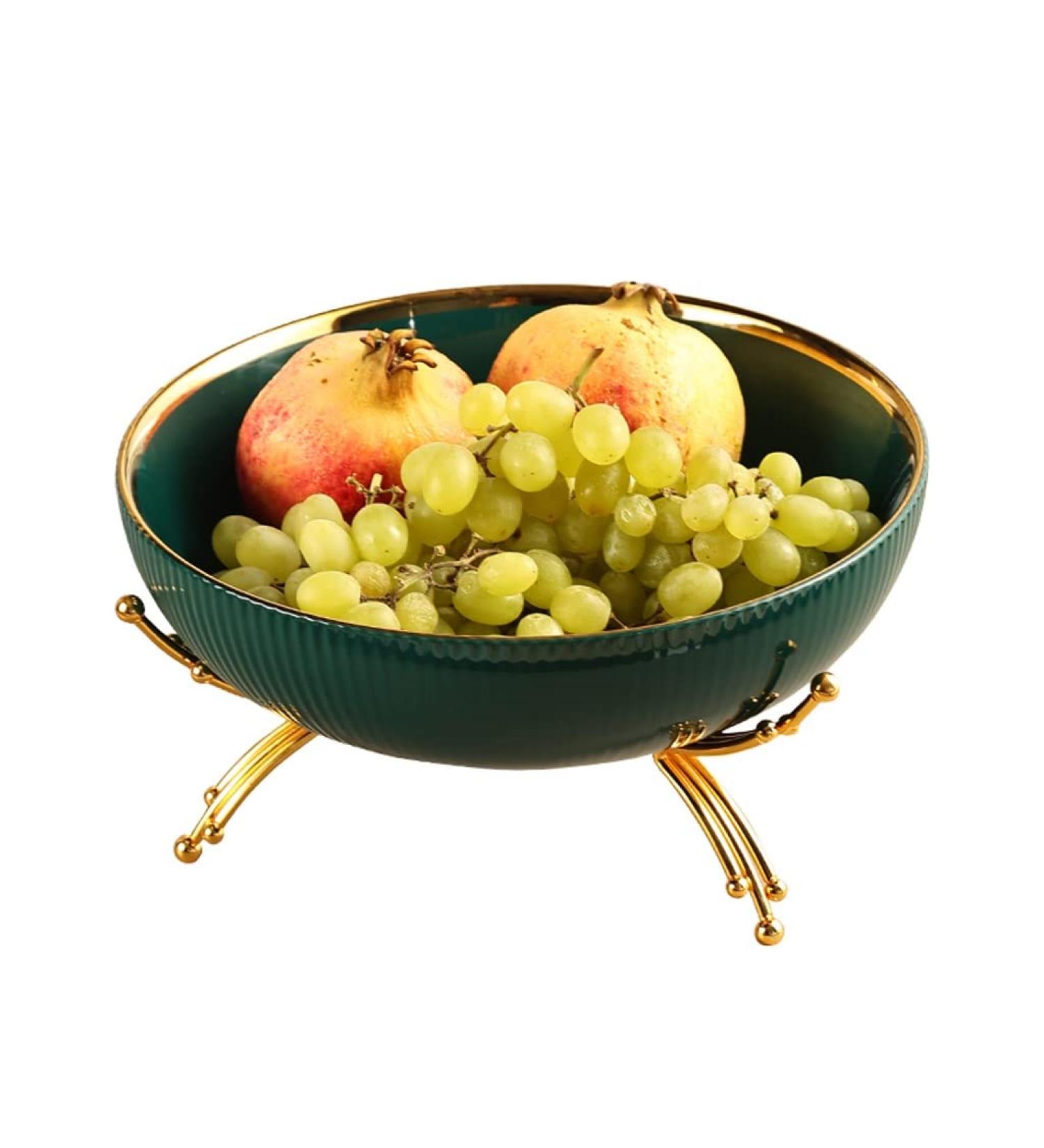 Modern Fruit Basket Stand Ceramic Fruit Bowl Modern Modern Fruit Basket Stand for Fruit Vegetables Breads Snacks Practical Fruit Holder Storage for Kitchen Counter Fruit Trays for Party (Color : B) OneColor - Buy Online on GoSupps.com