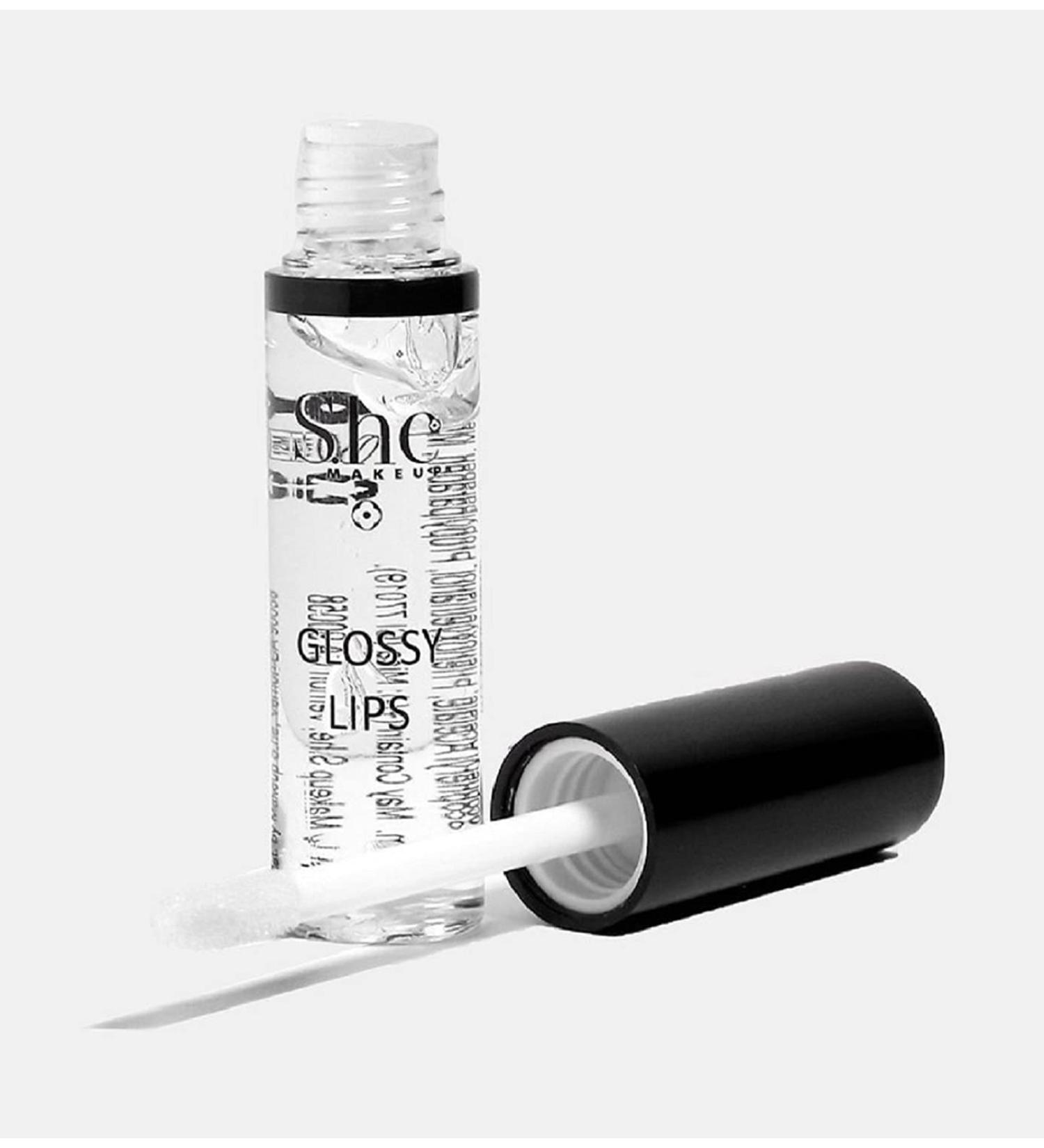 Buy Glossy Lips Lip Gloss - Crystal Clear & Shimmering Glitter | 7.5ml | International Shipping Available - Buy Online on GoSupps.com
