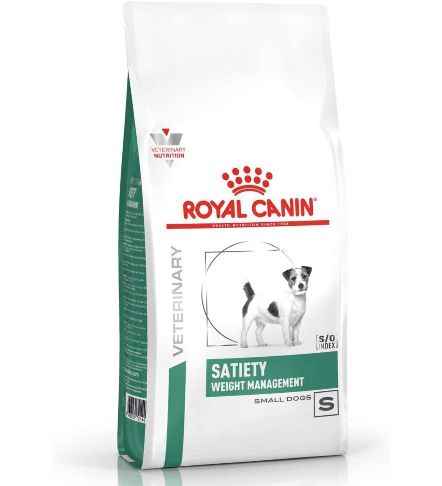 Royal Canin Veterinary Satiety Weight Management for Small Dogs | 3 kg | Complete Dietary Food for Adult Dogs | for Effective Weight Control | Special Formula for Small Dogs Unflavoured 3 kg (Pack of 1) - Buy Online on GoSupps.com