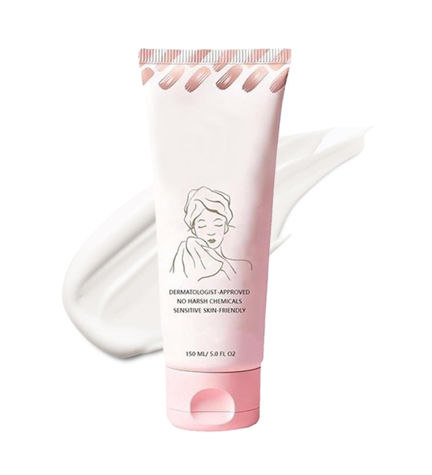 Body hair removal cream 150ml hair removal products with moisturizing and softening properties Nourishing body cream for hair removal | For girls girlfriends wives sisters and everyone - Buy Online on GoSupps.com