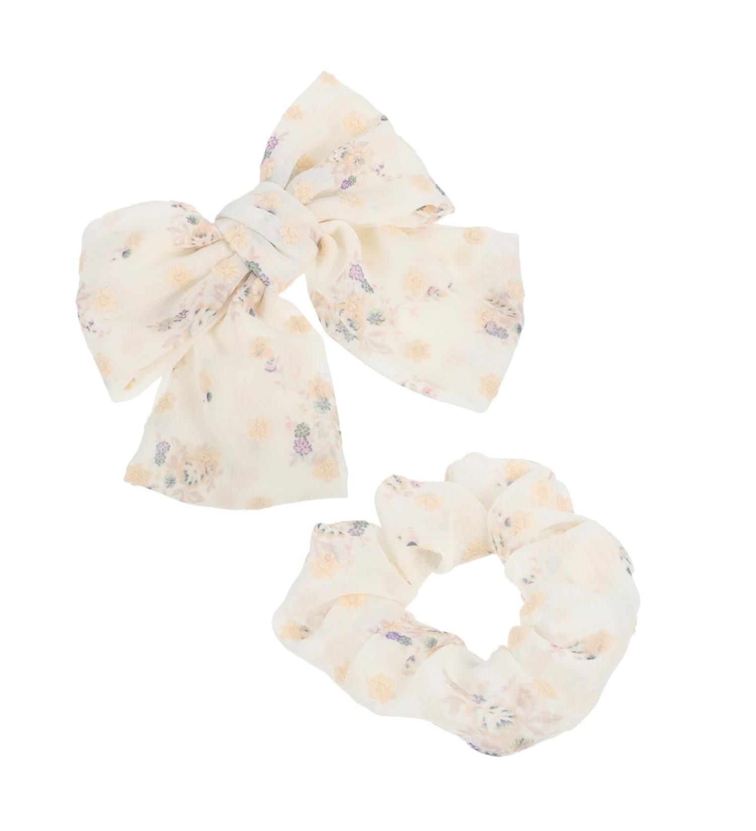 Beavorty 1 Set hair accessories Bands Scrunchies Soft Elastic bowknot scrunchies hair ties satin hair wrap Elastics Ponytail Holder Hair Bows Alligator Clips Hairpin girl curly Mesh - Buy Online on GoSupps.com