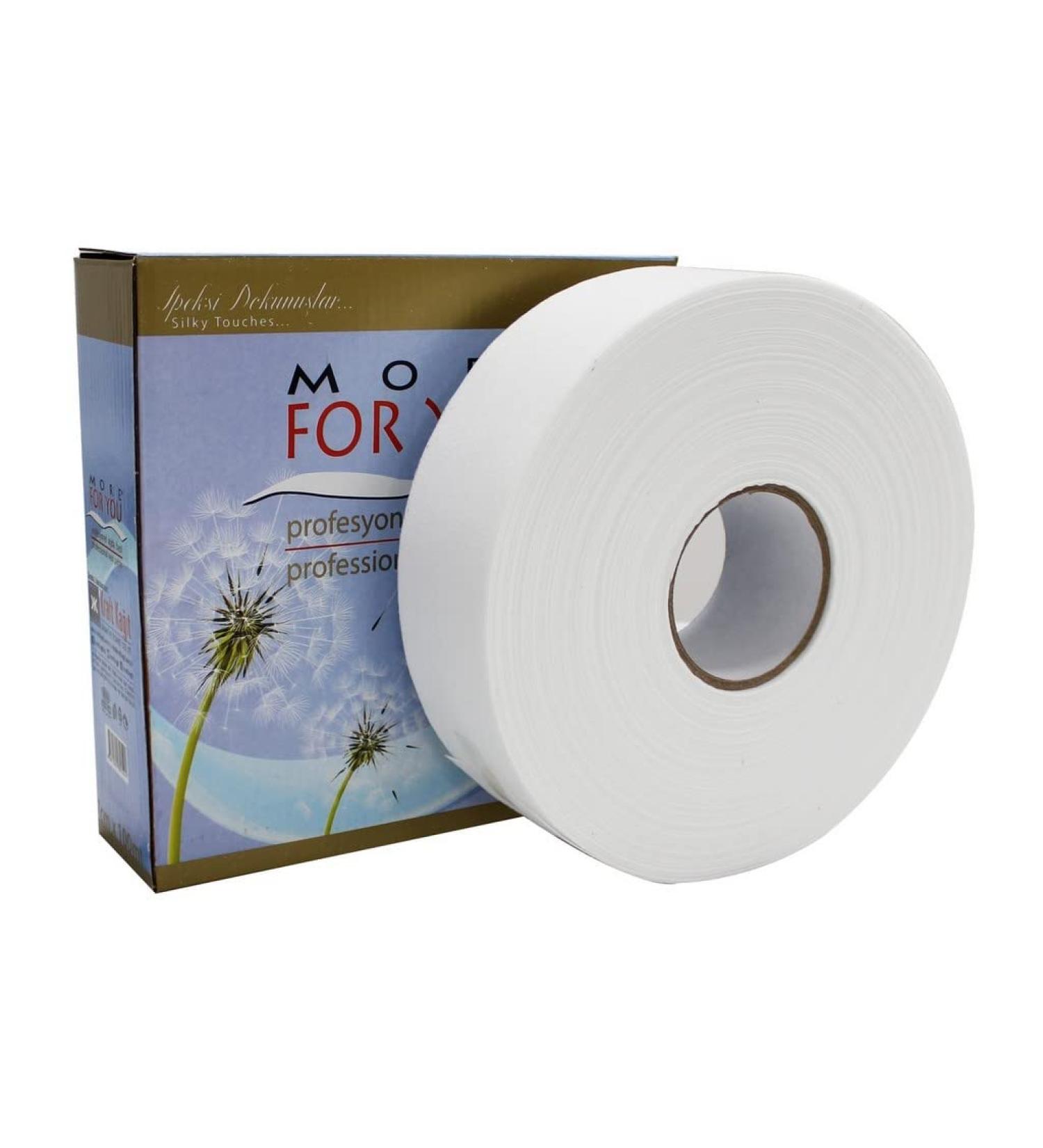 More for You Wax Paper Roll - 100m Hair Removal Wax Strips for Body & Face - 7cm Epilator Roll - Buy Online on GoSupps.com