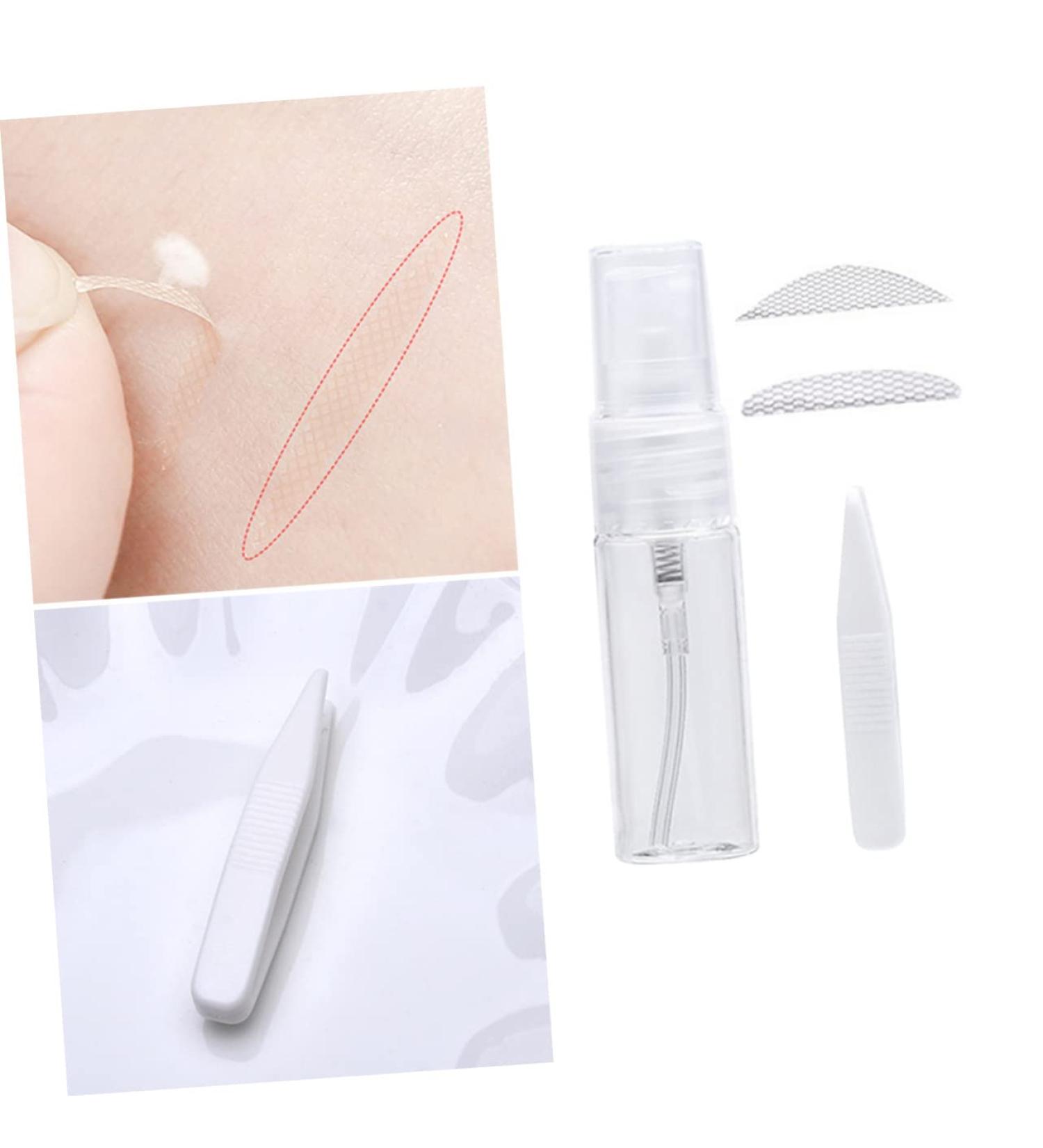 Angoily 1 Pack Spray Bottles Cosmetic Eyelid Patch Double Eyelid Sticker Eye Patch Travel Invisible 9*2cm As Shown - Buy Online on GoSupps.com