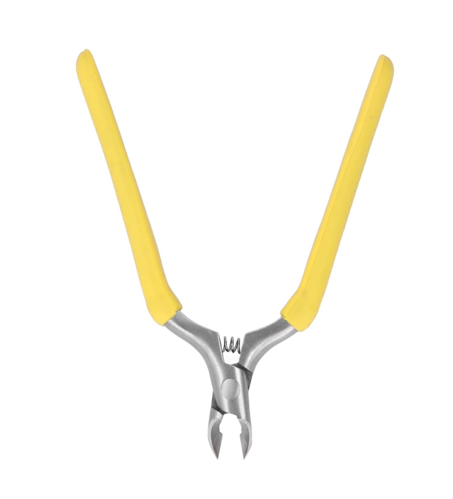 Cuticle Nipper Stainless Steel Skid Resistant Ergonomic Design Cuticle Nipper Sharpness for Home (Yellow) - Buy Online on GoSupps.com